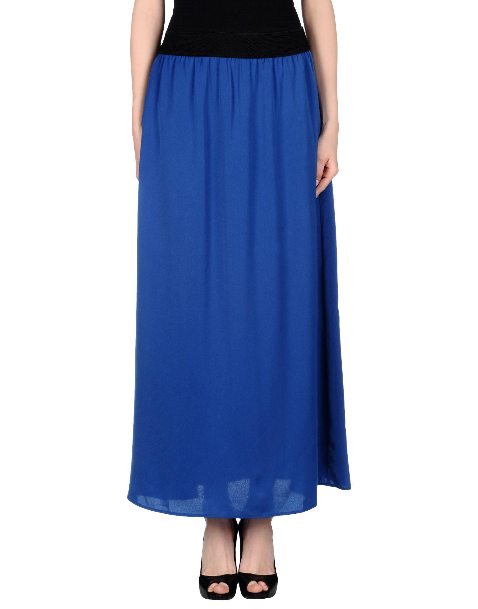 Lyst - Only Long Skirt in Blue