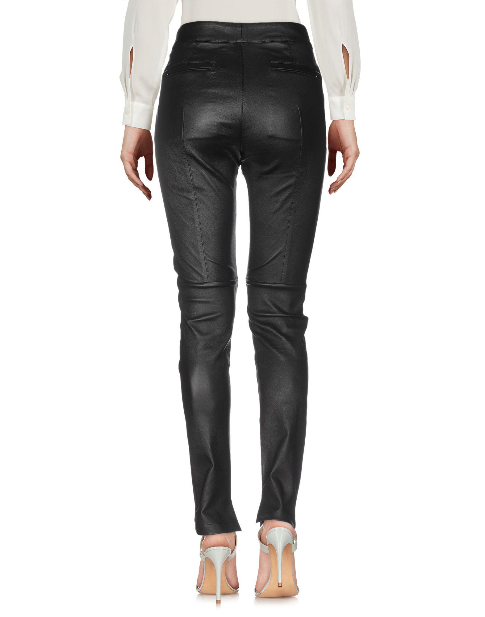 armani pants black