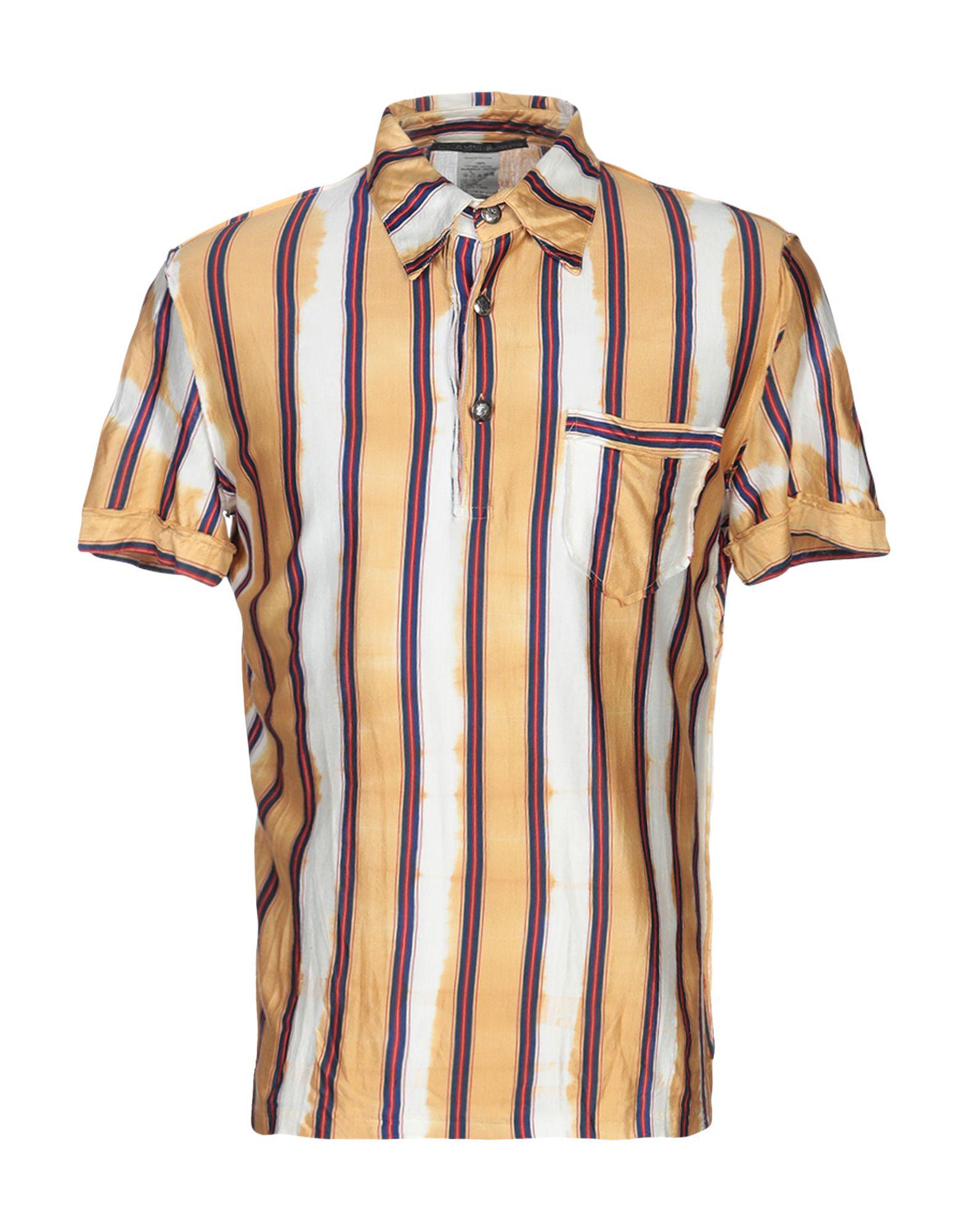 Lyst - Class Roberto Cavalli Polo Shirt in Natural for Men