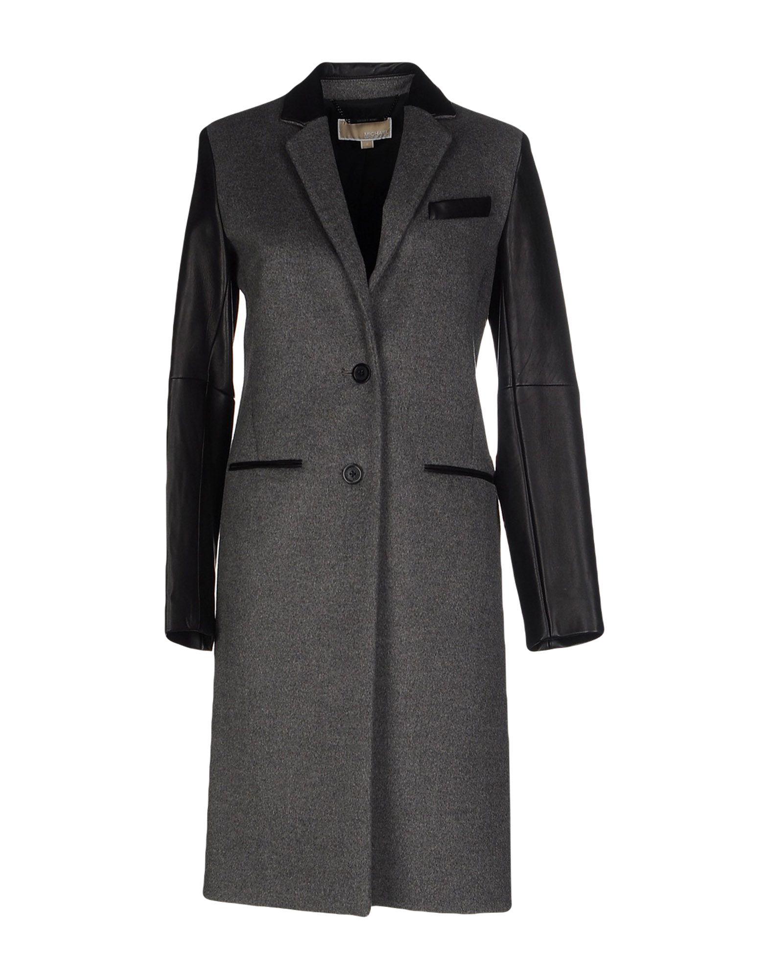 Lyst - MICHAEL Michael Kors Coat in Black