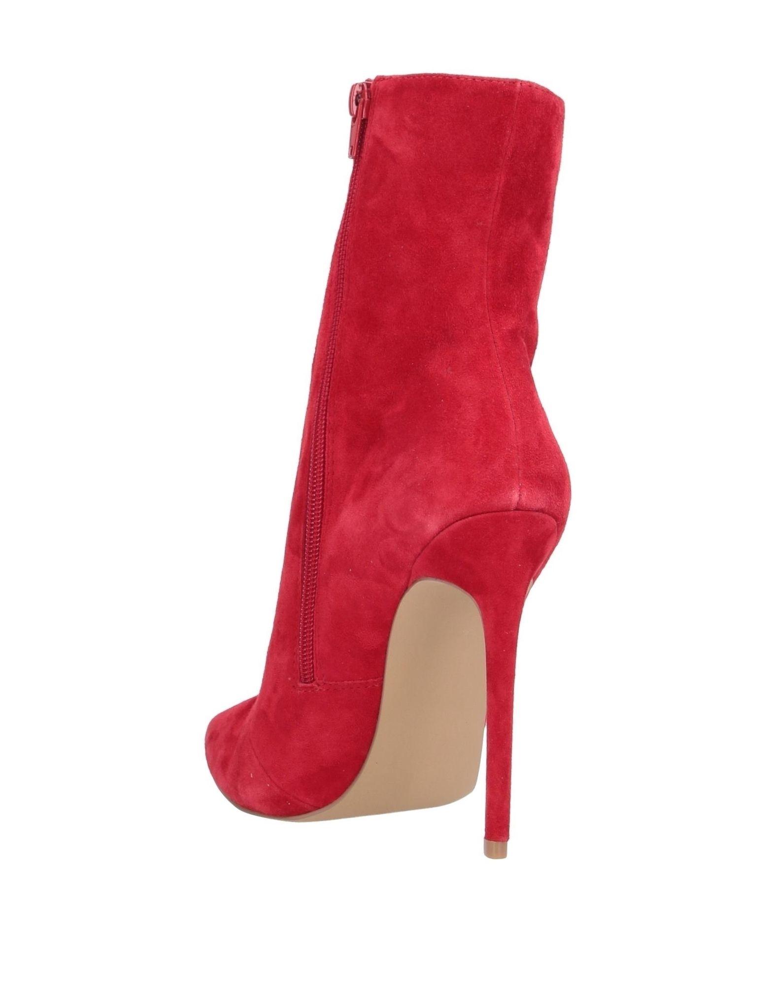steve madden red booties