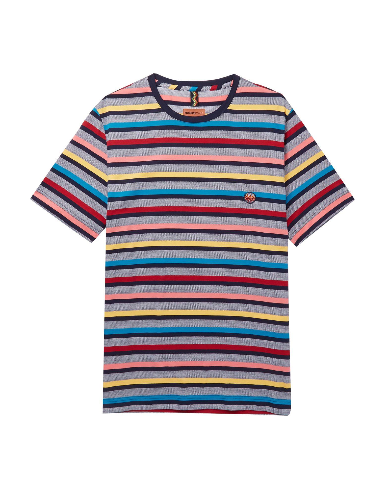 Missoni T-shirt in Blue for Men - Lyst