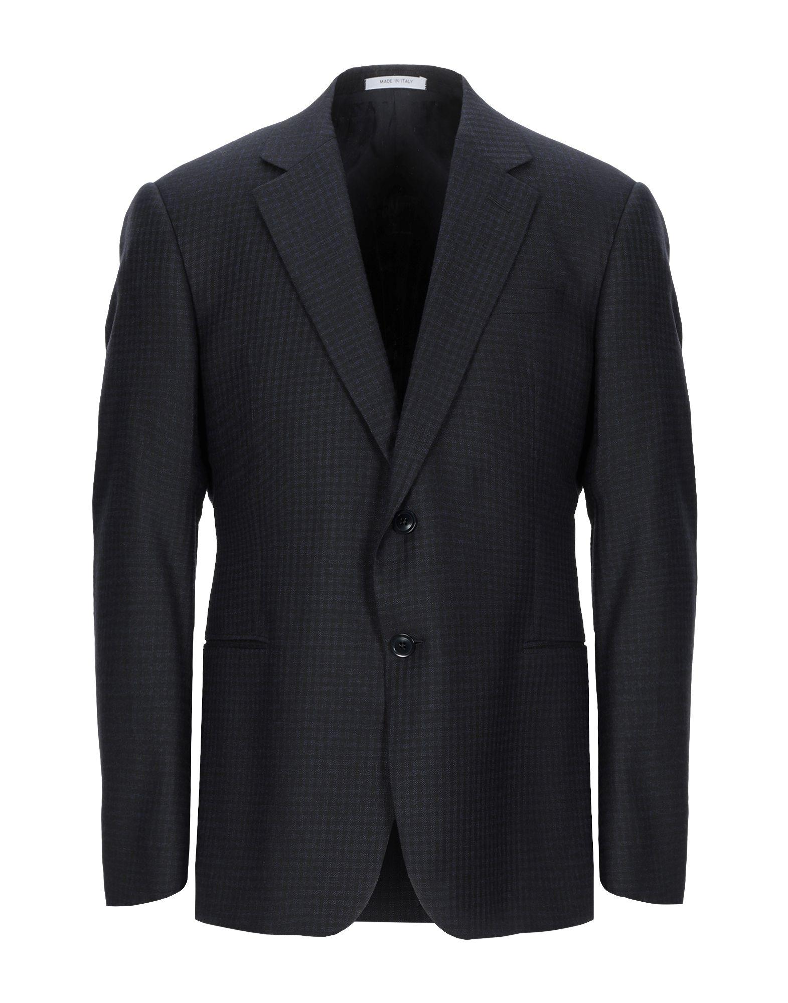 Armani Flannel Blazer in Blue for Men - Lyst