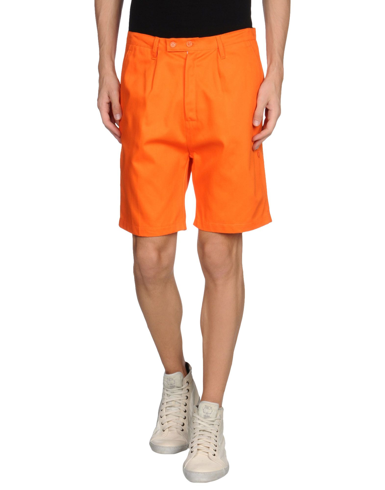 men's david jones belts Orange Men  Bermuda Shorts in  Lyst for CAMO