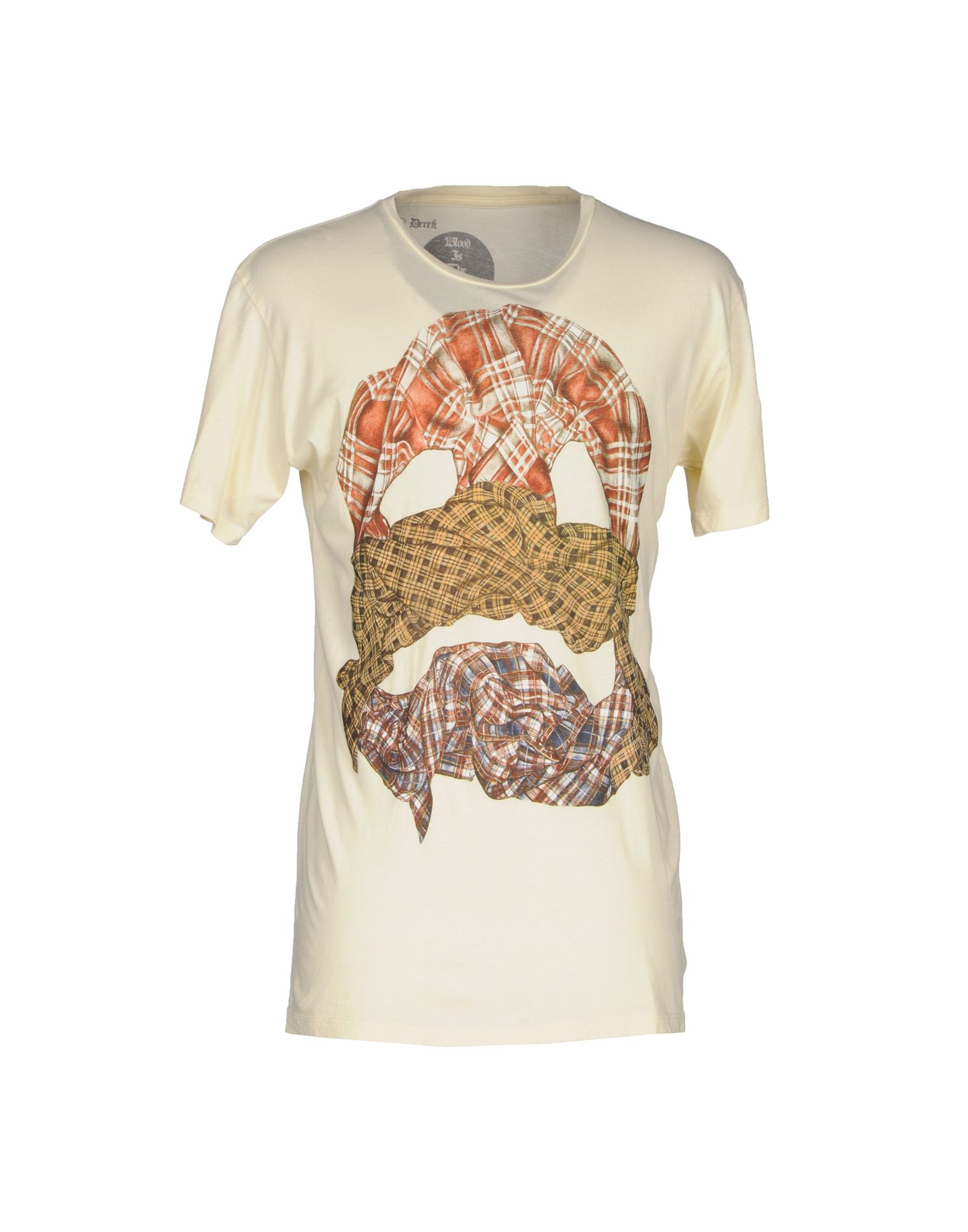 blood is the new black t shirt in yellow lyst blood is the new black t shirt in yellow lyst
