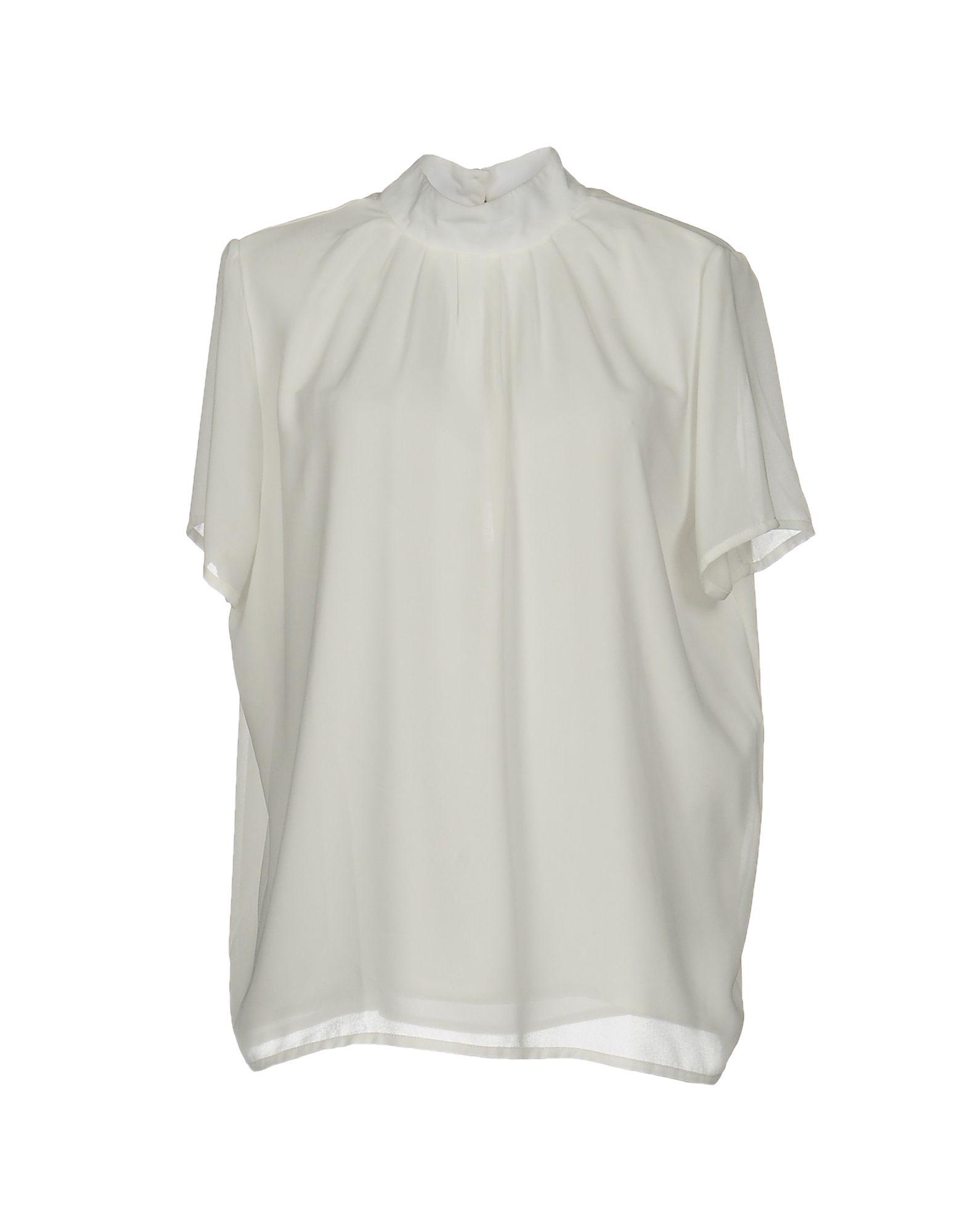 berna blouse in white lyst berna blouse in white lyst