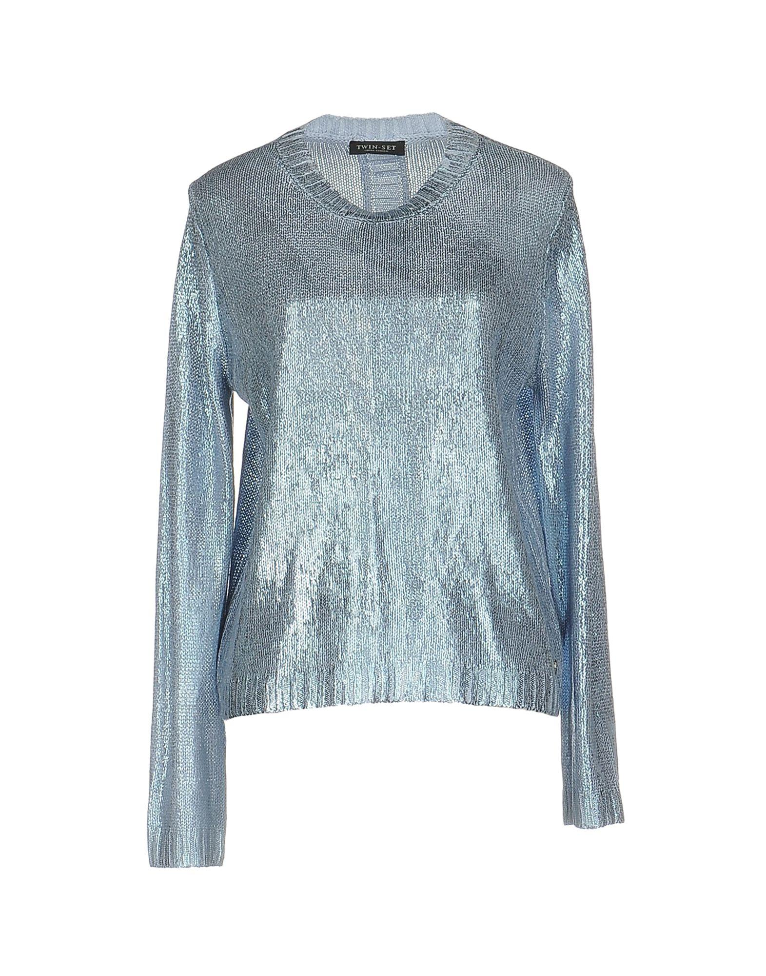 lyst set jumper in blue lyst set jumper in blue