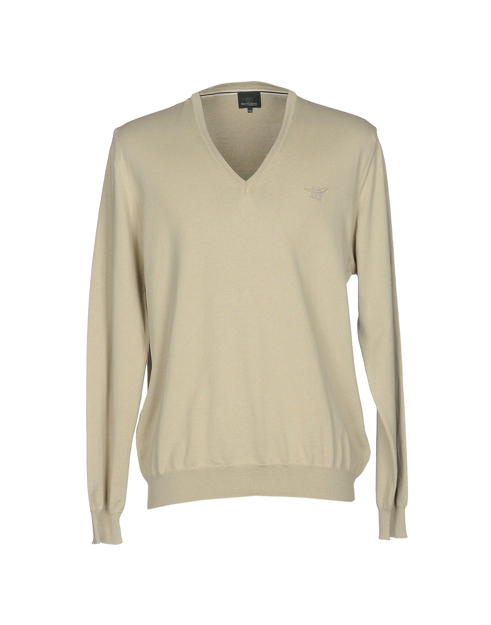 Henry cotton's Sweater in Natural for Men Lyst