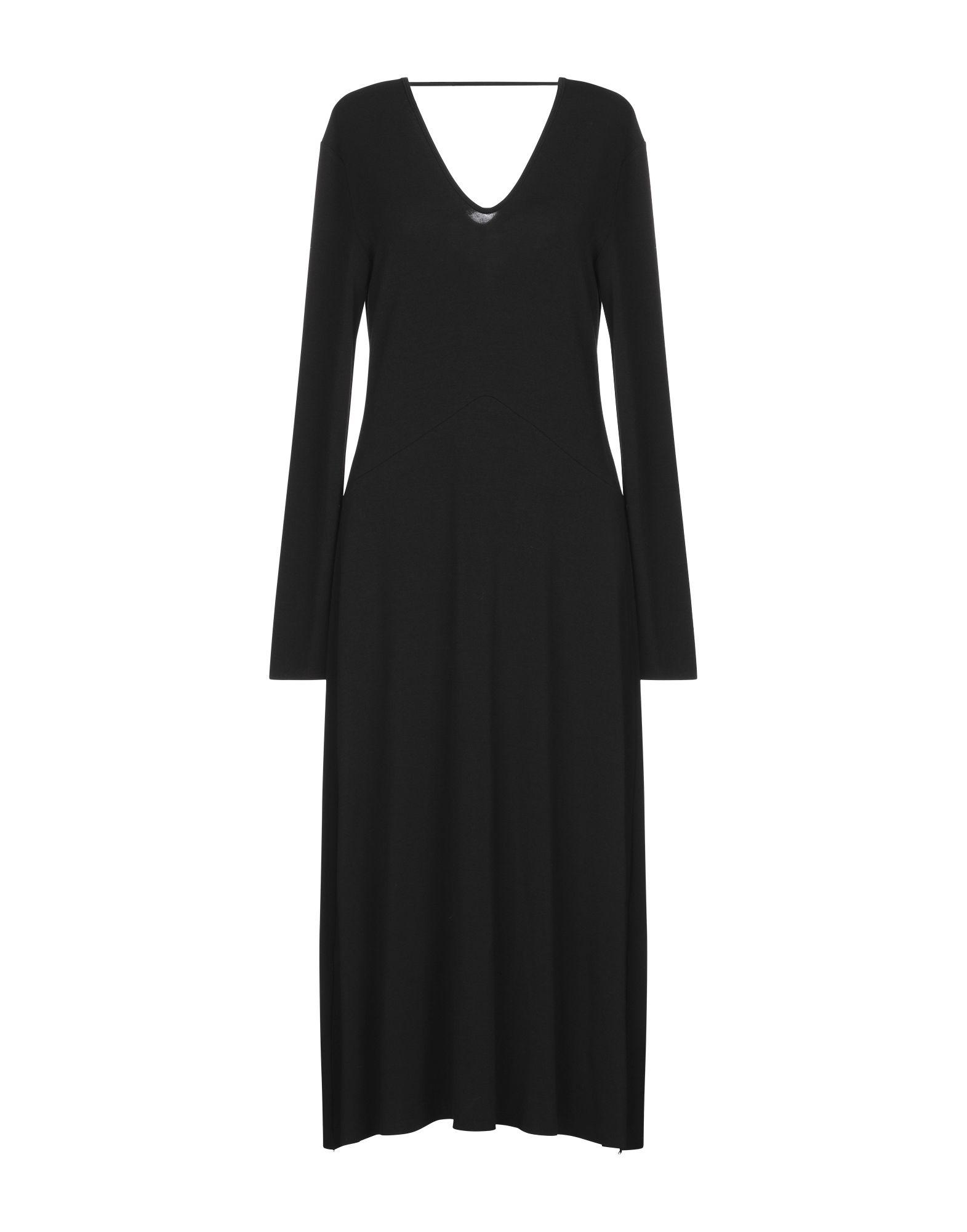 ..,merci Synthetic 3/4 Length Dress in Black - Lyst