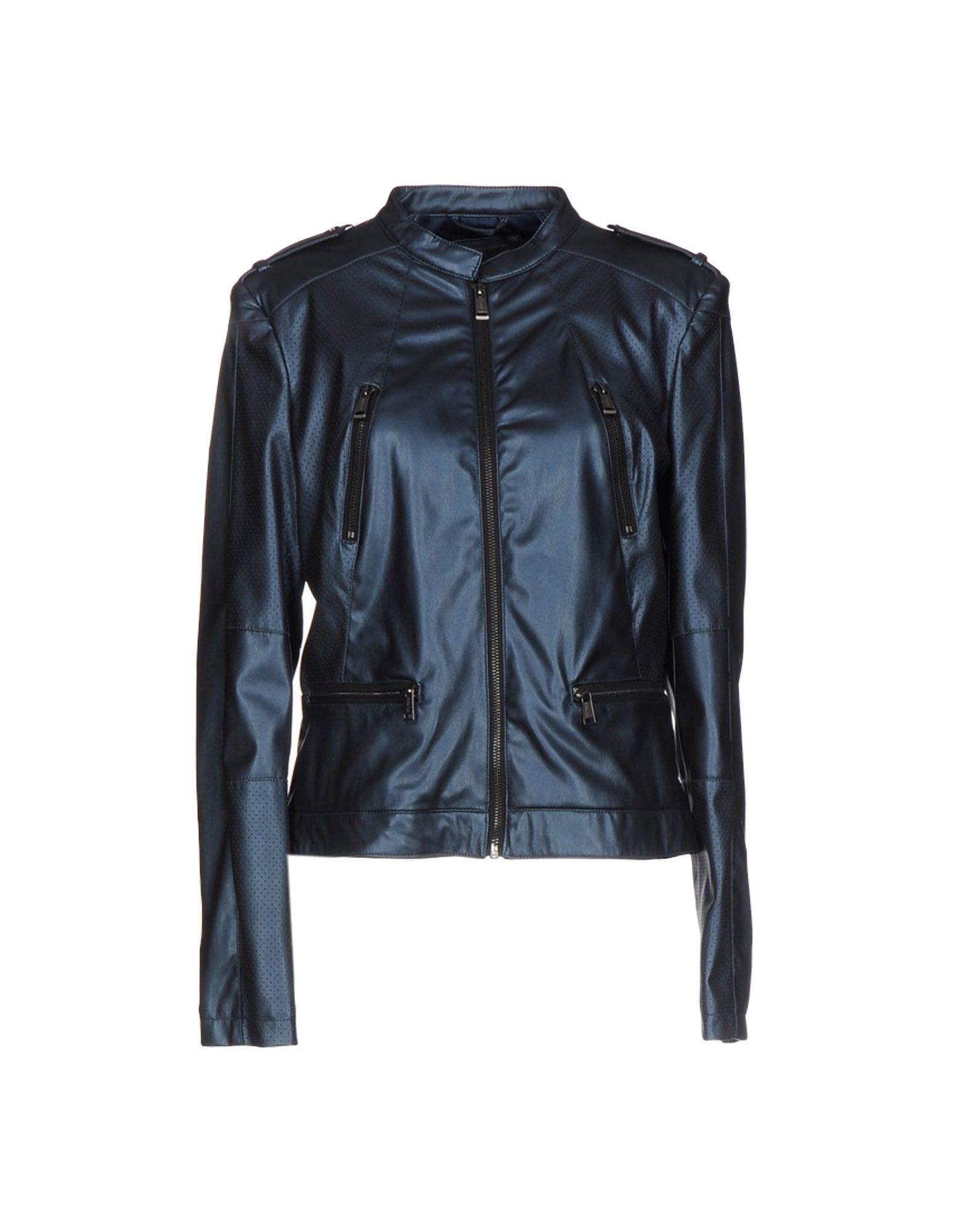 guess blue jacket