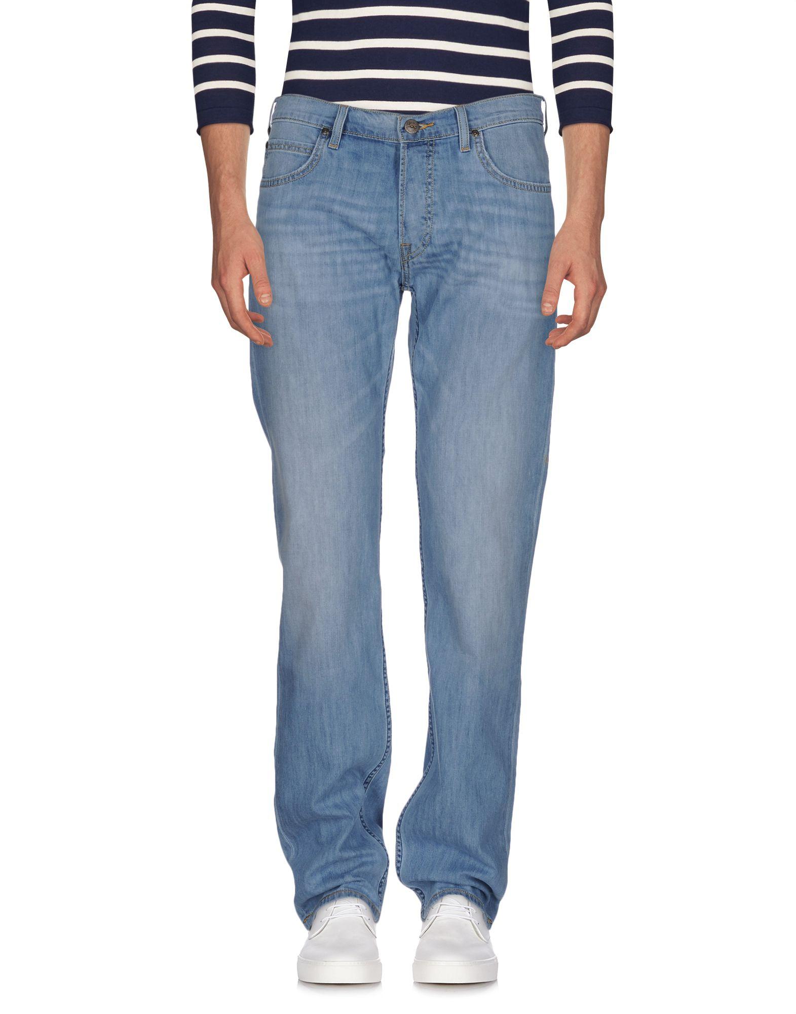Lyst - Lee Jeans Denim Pants in Blue for Men