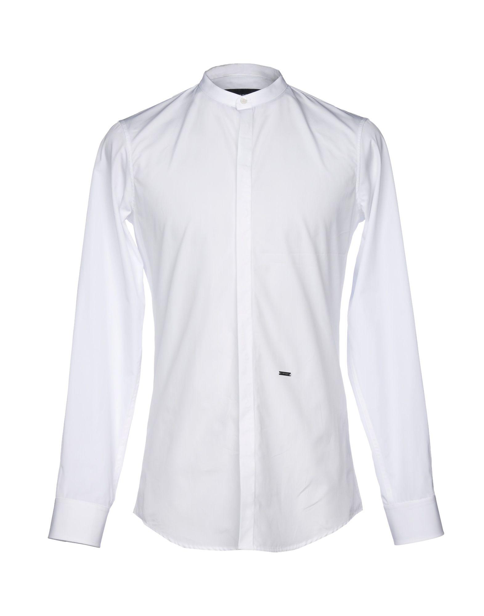 DSquared² Cotton Shirt in White for Men - Lyst
