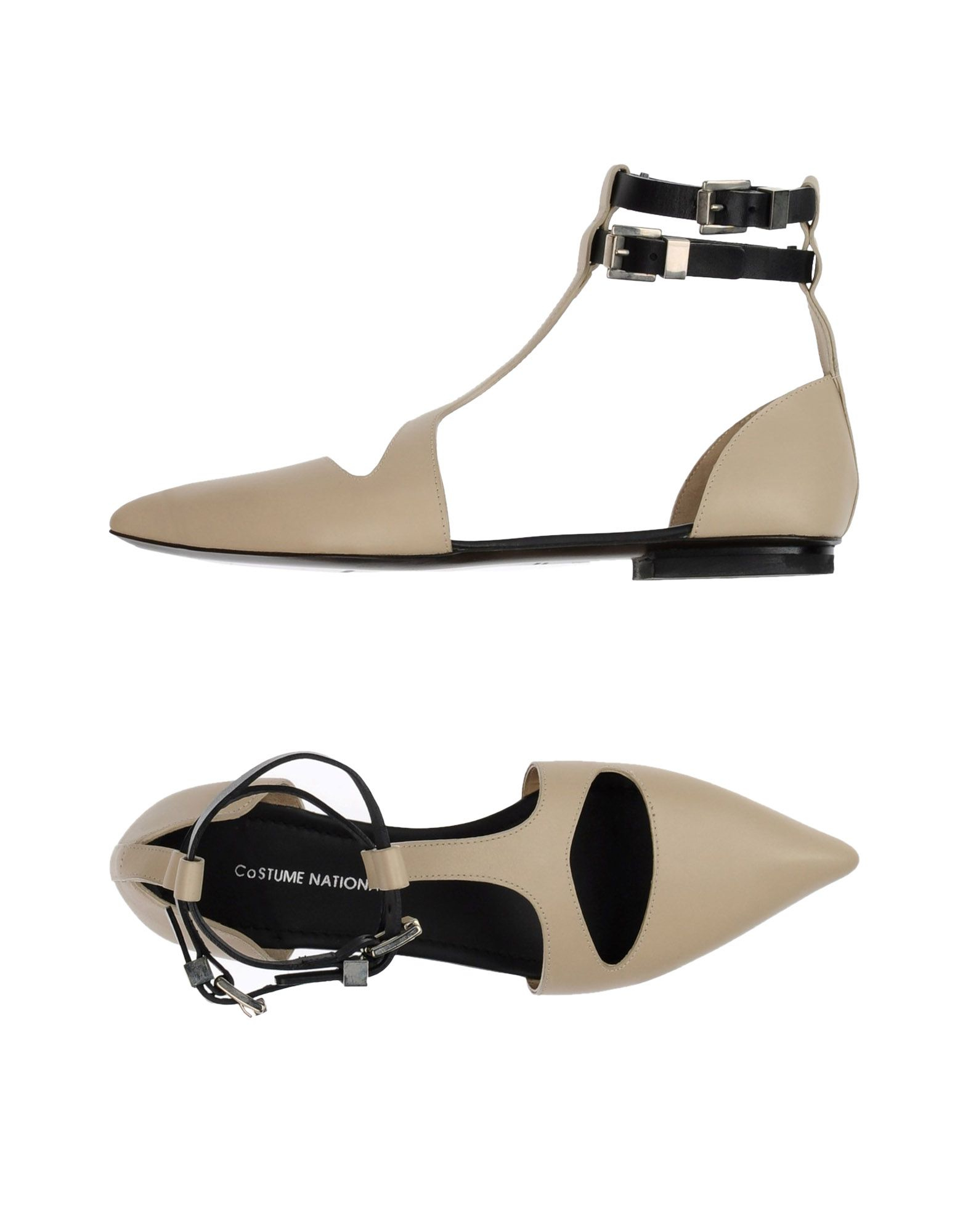 natural ballet flats