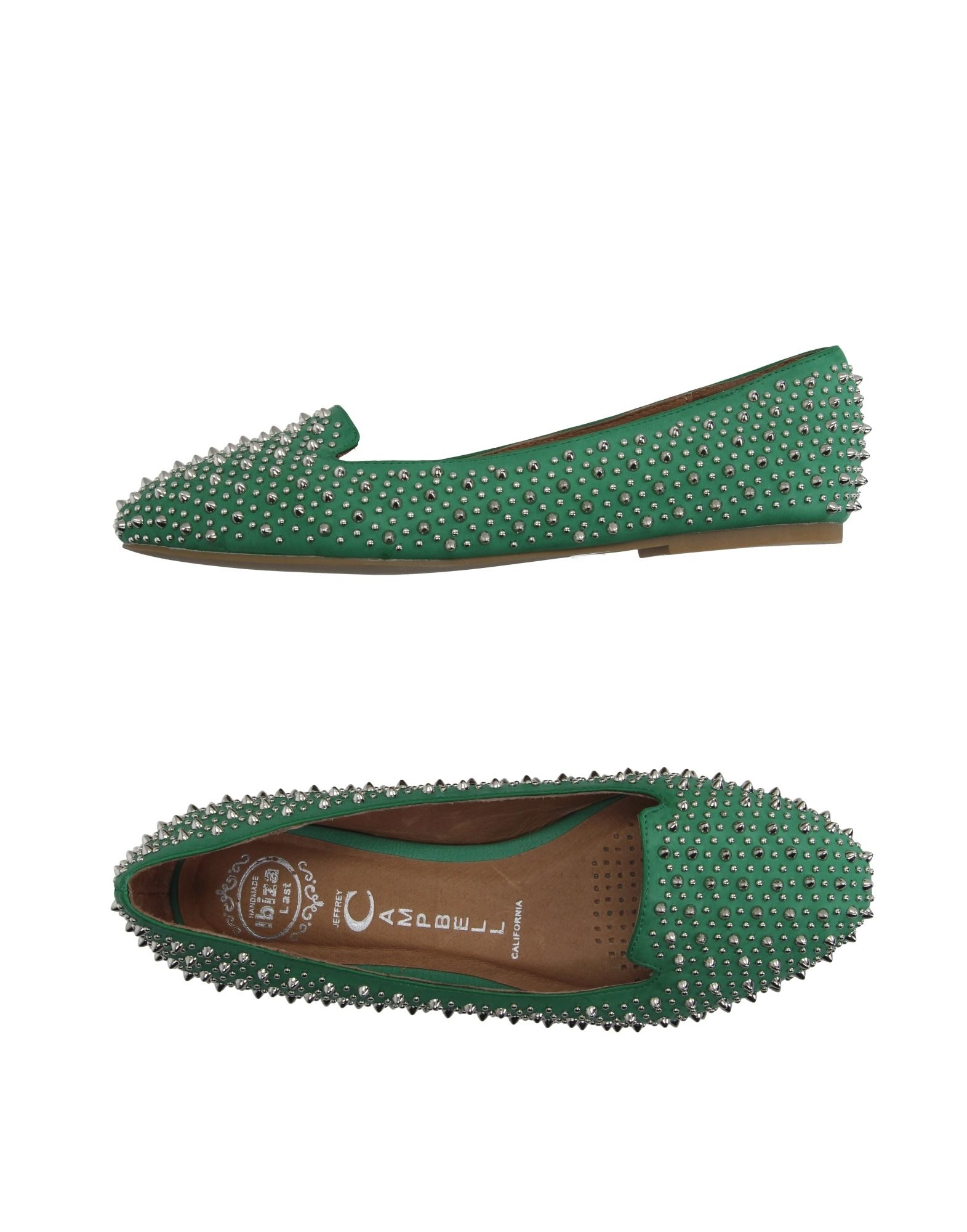 Lyst - Jeffrey campbell Loafer in Green