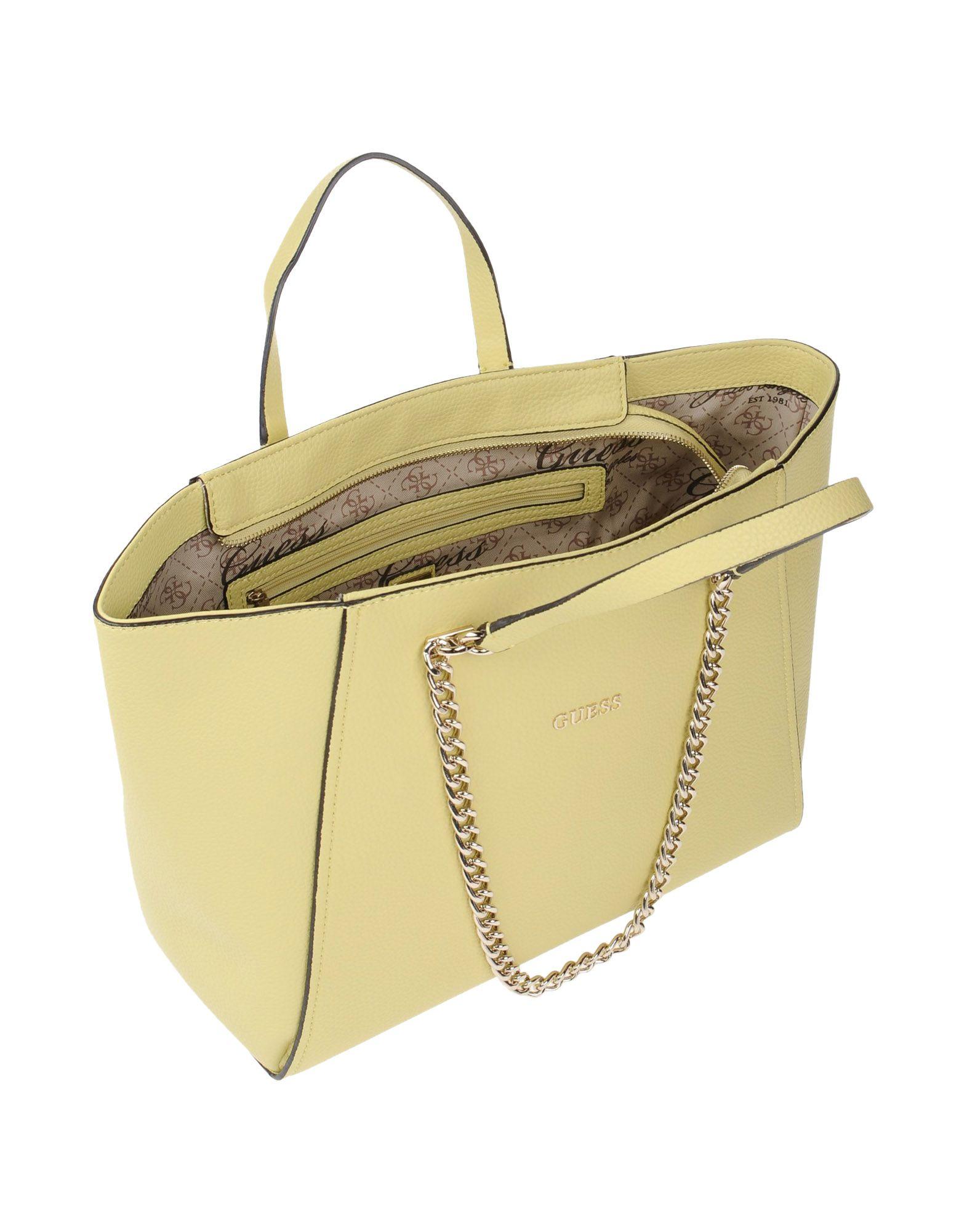 Lyst - Guess Handbag in Yellow
