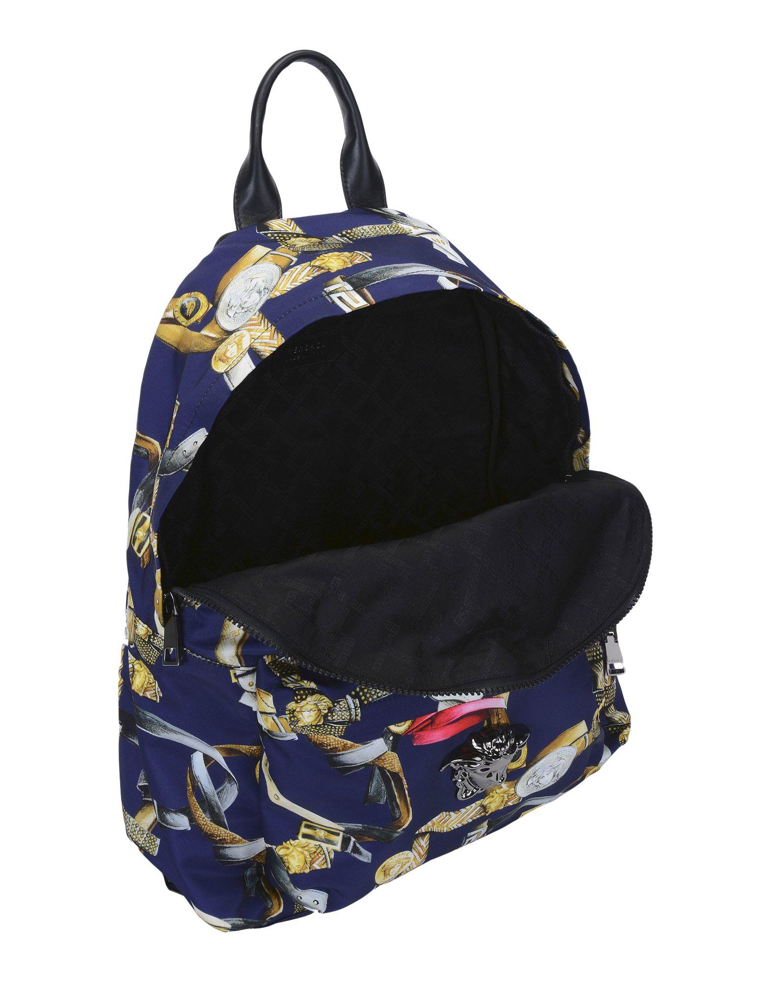 Lyst Versace Backpacks & Fanny Packs in Blue