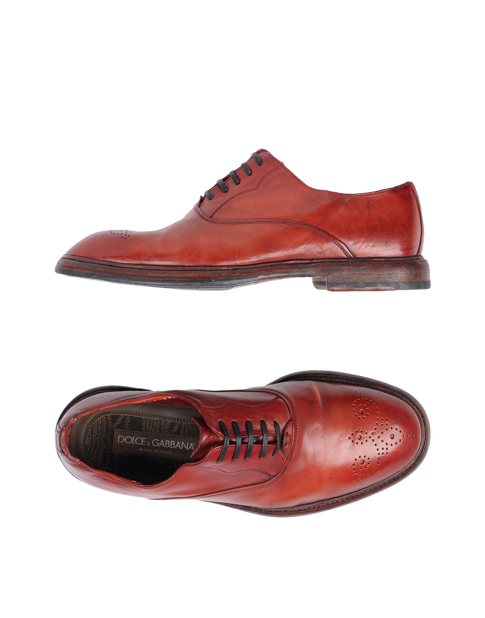 dolce gabbana shoes men red