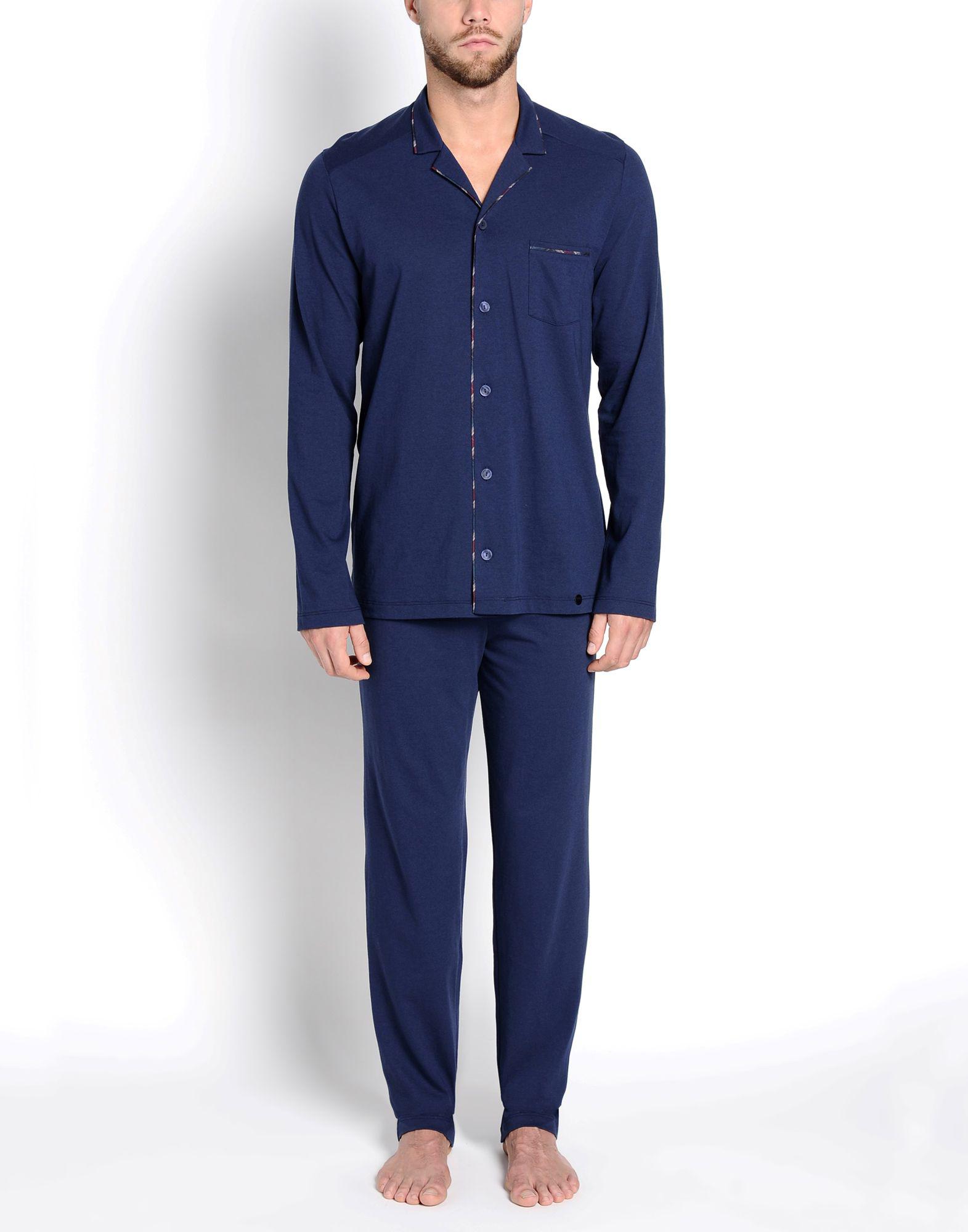 Lyst - Hanro Sleepwear in Blue for Men