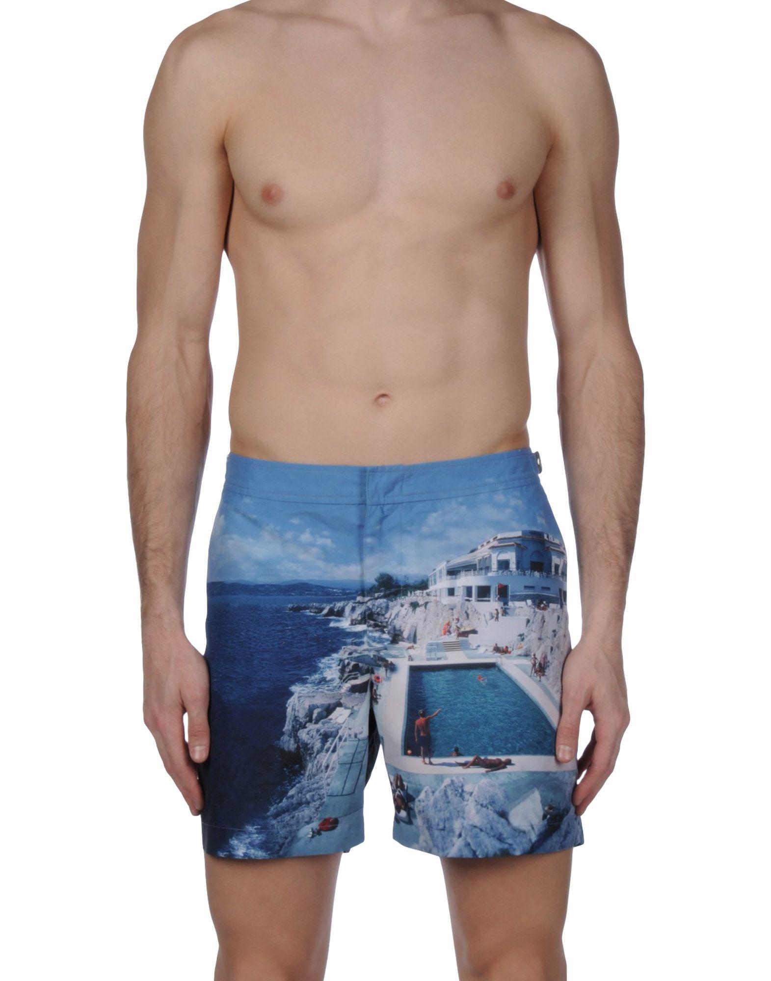 Lyst Orlebar Brown Swim Trunks in Blue for Men