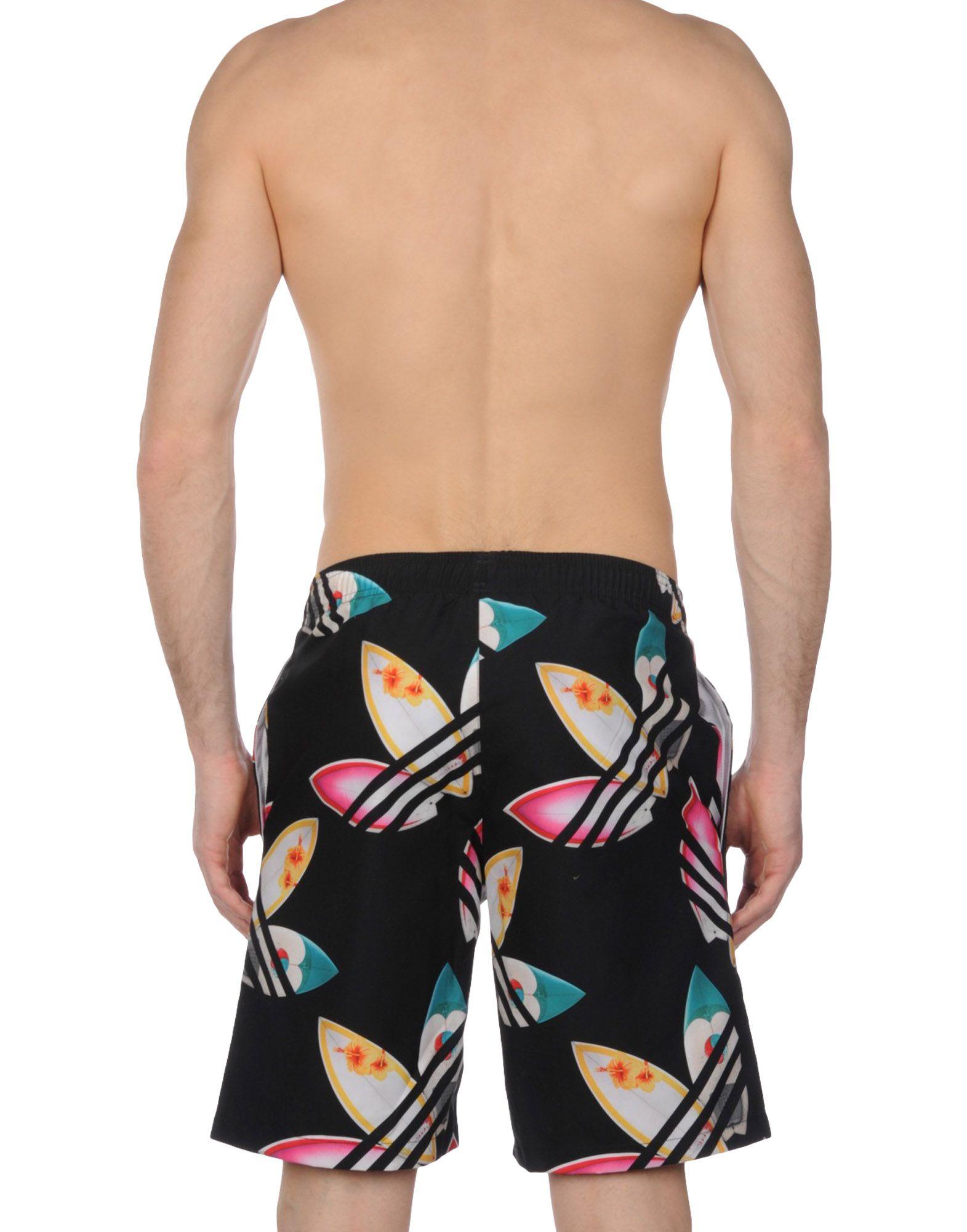 Lyst Adidas Originals Swim Trunks in Black for Men