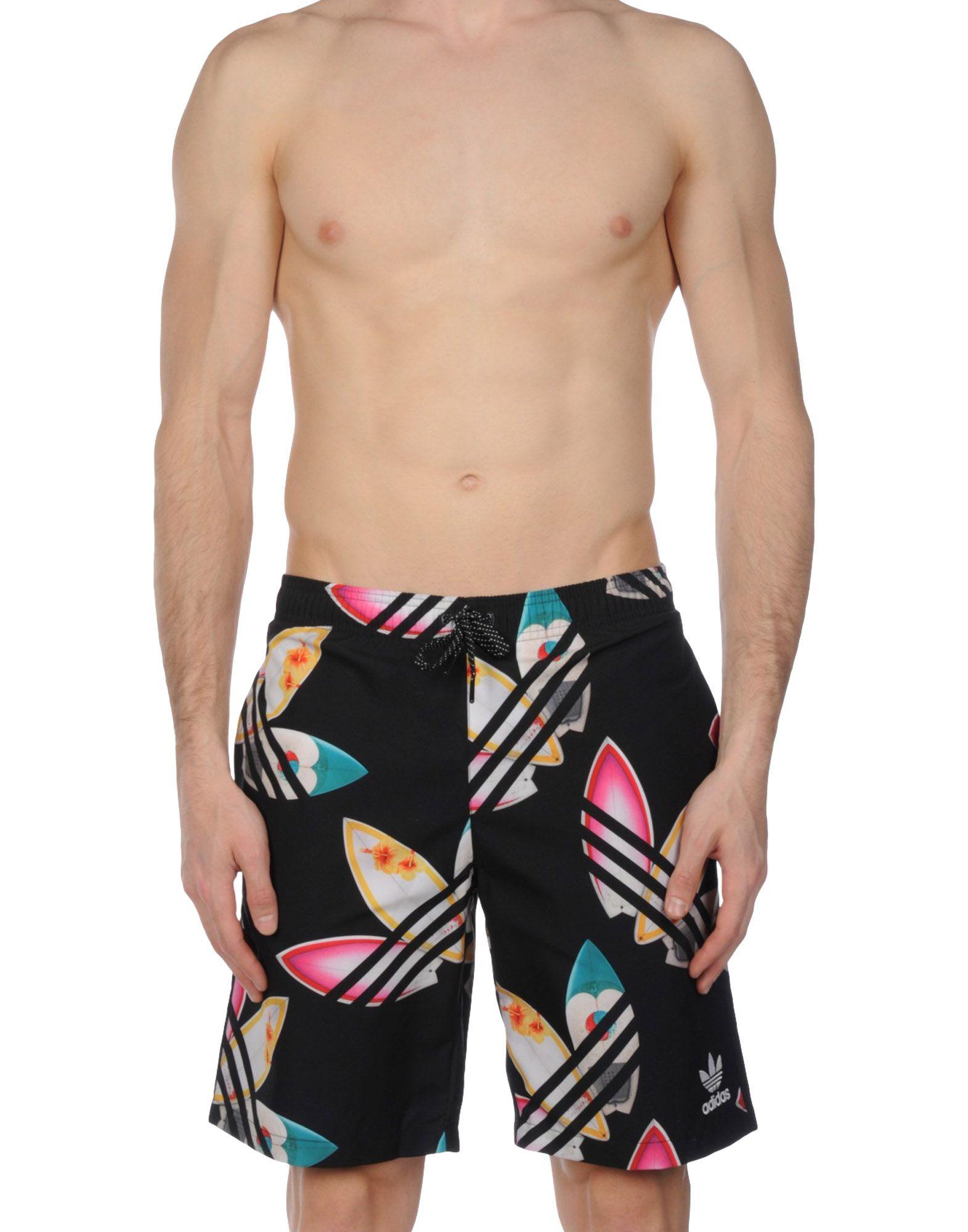 Lyst Adidas Originals Swim Trunks in Black for Men