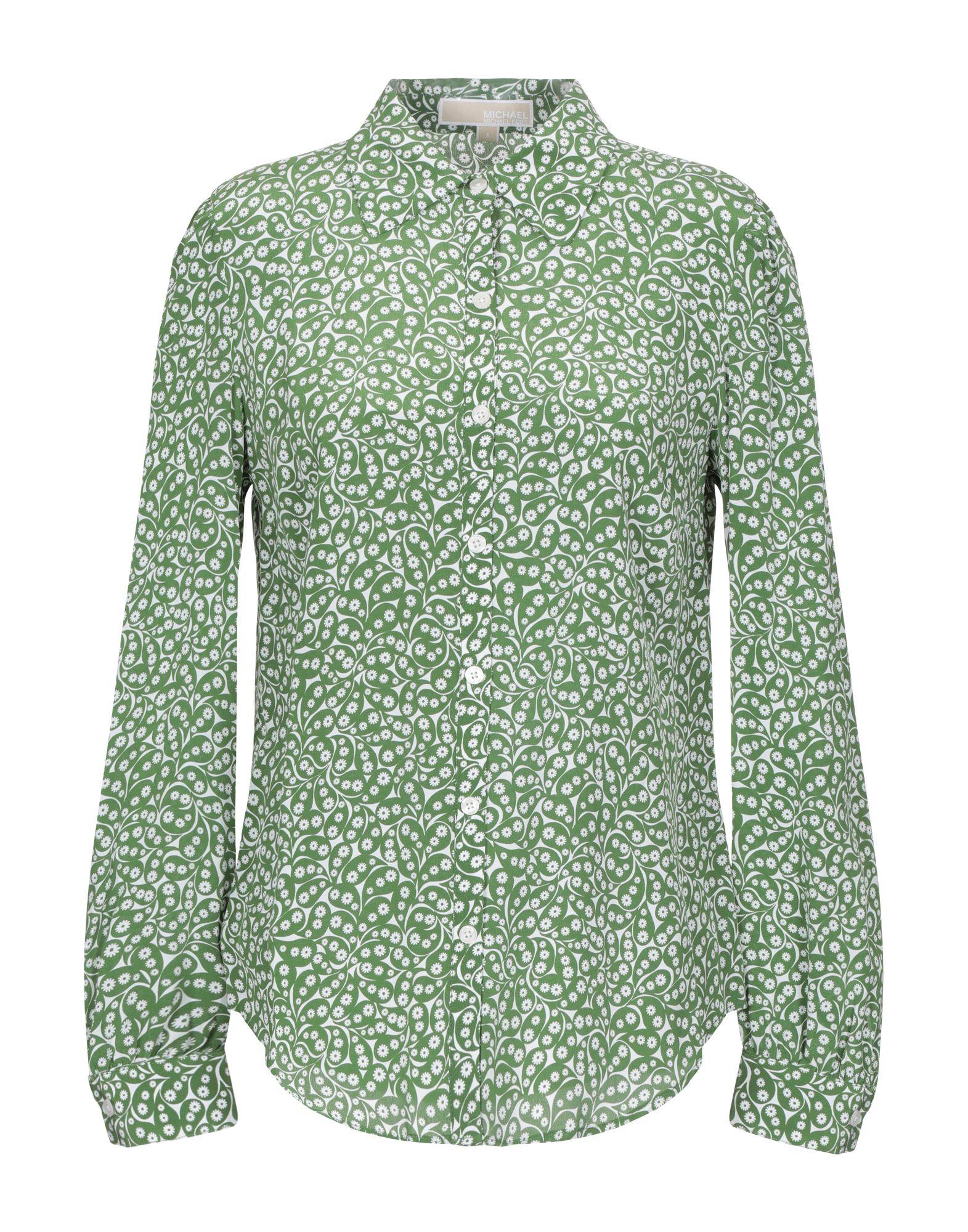 MICHAEL Michael Kors Shirt in Green - Lyst