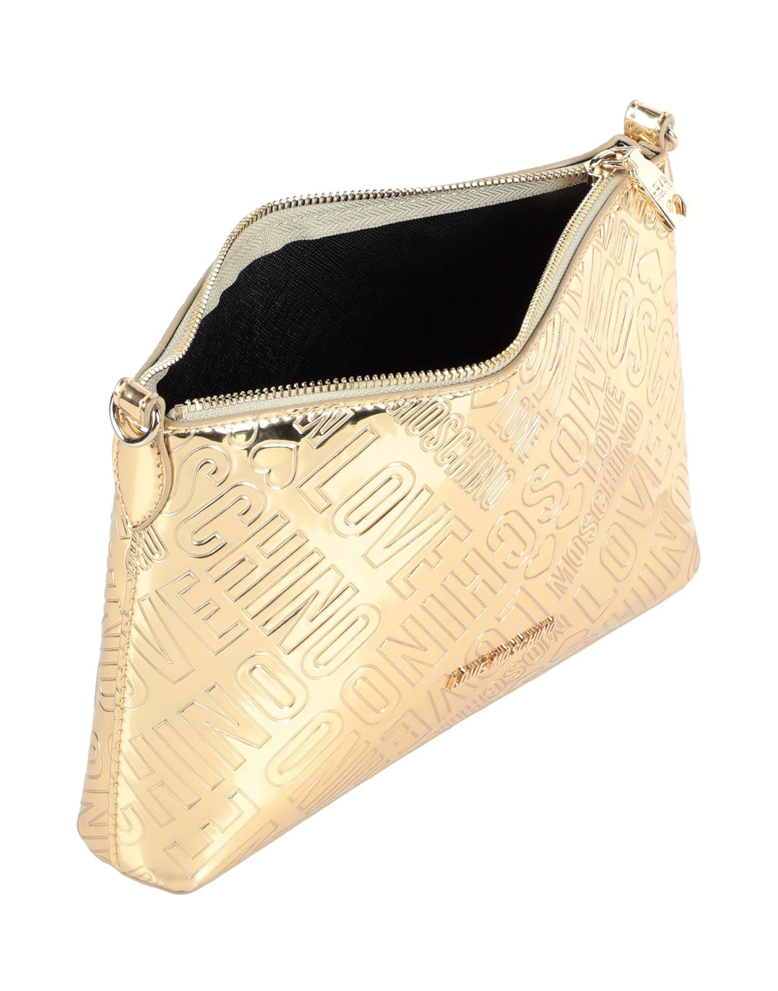 Love Moschino Crossbody Bag in Metallic Lyst