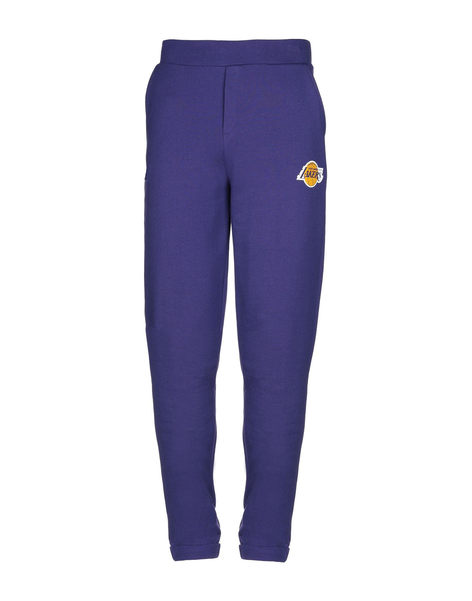 Adidas Fleece Casual Pants In Purple For Men - Lyst