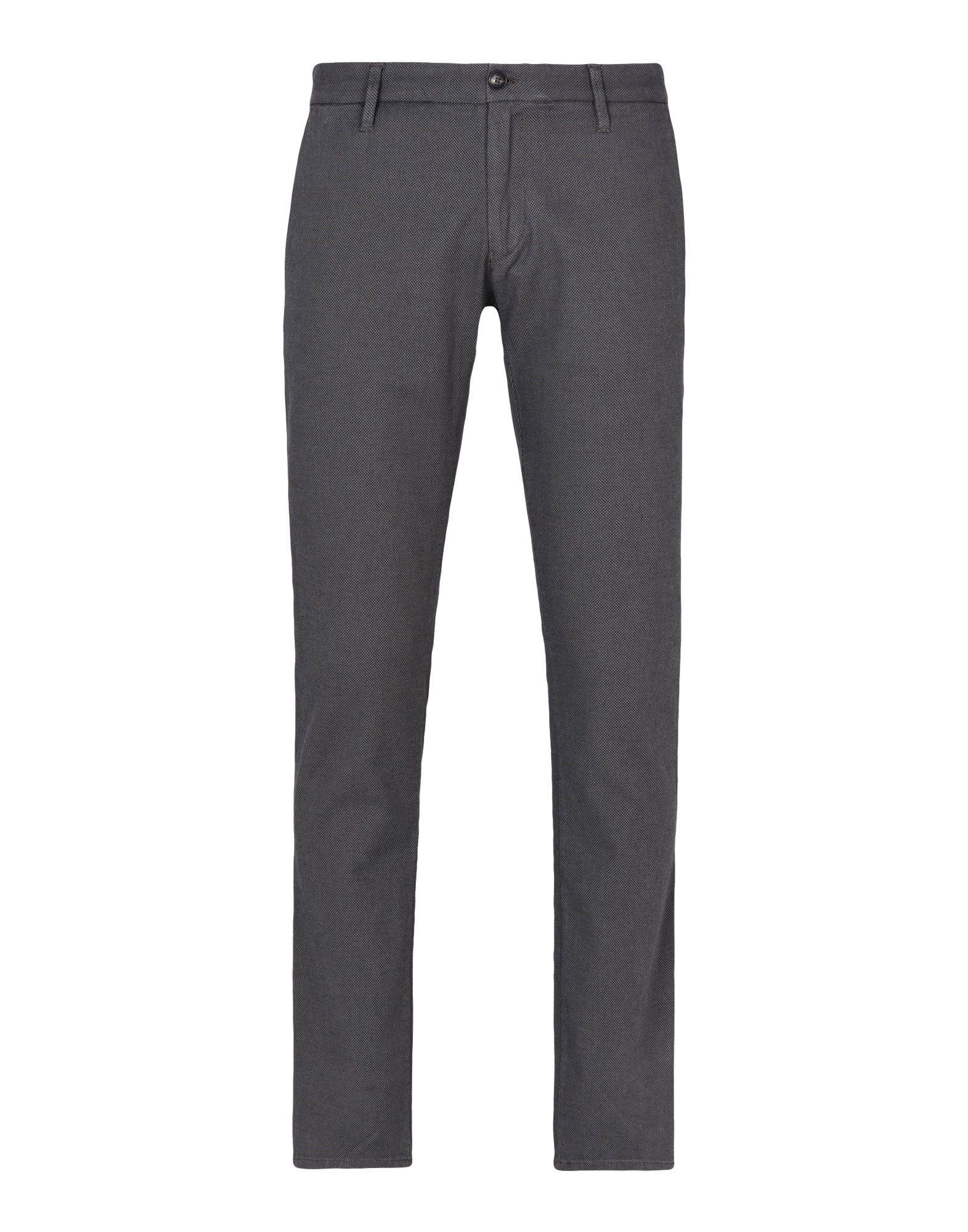 Armani Jeans Cotton Casual Pants in Grey (Gray) for Men - Lyst