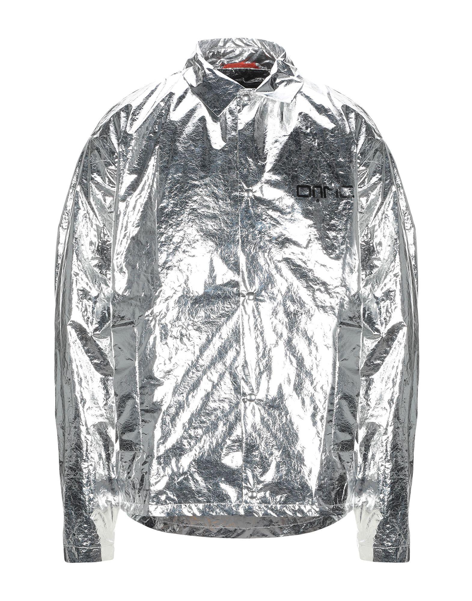 OAMC Synthetic Jacket in Silver (Metallic) for Men - Lyst