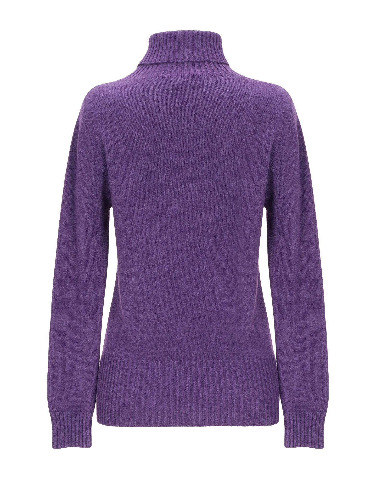 Twenty Easy By Kaos Synthetic Turtleneck in Mauve (Purple) - Lyst