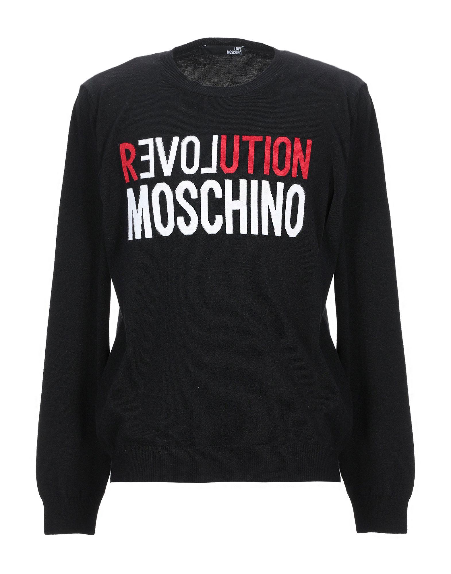 Love Moschino Jumper in Black for Men - Lyst