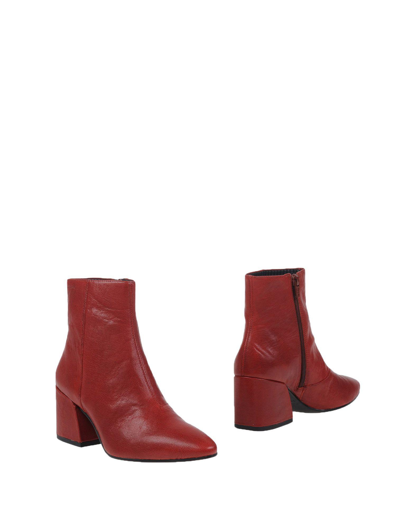 Lyst Vagabond Ankle Boots in Red