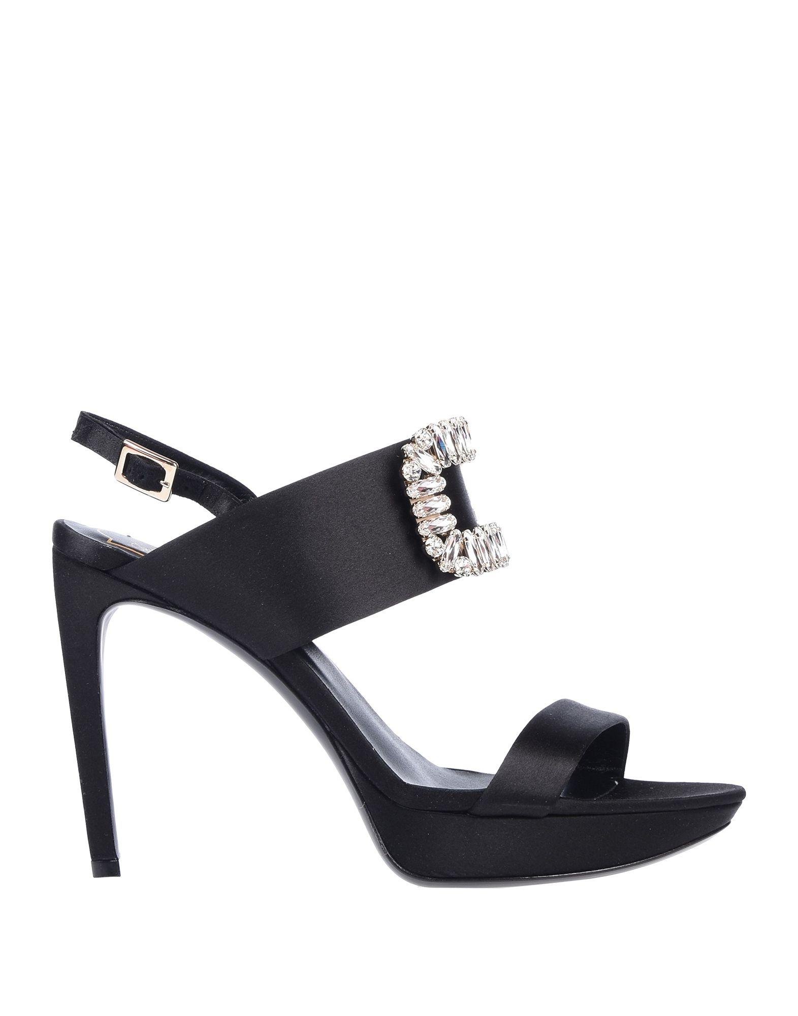  Roger Vivier Sandals  in Black Lyst