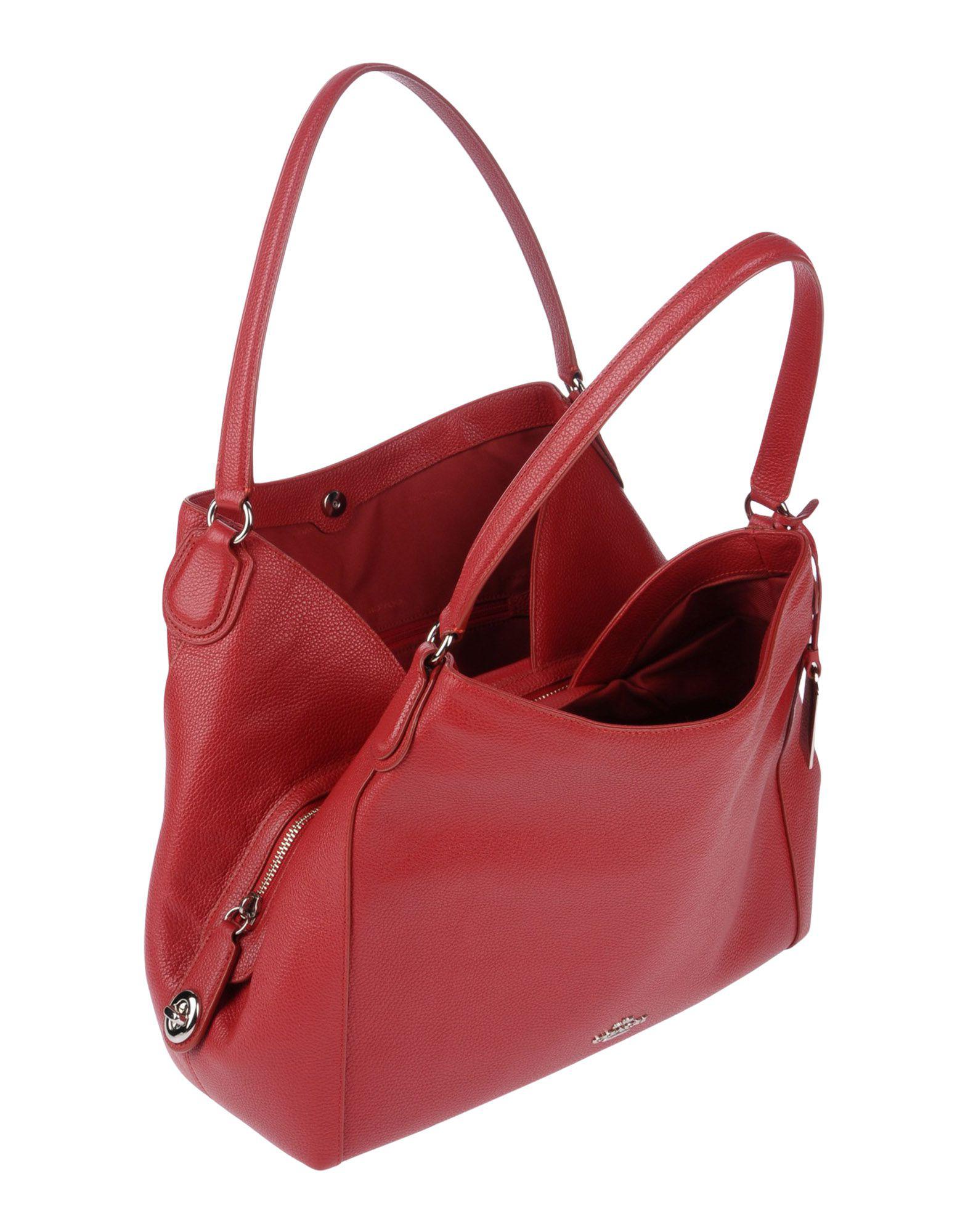 Coach Handbag In Red Lyst