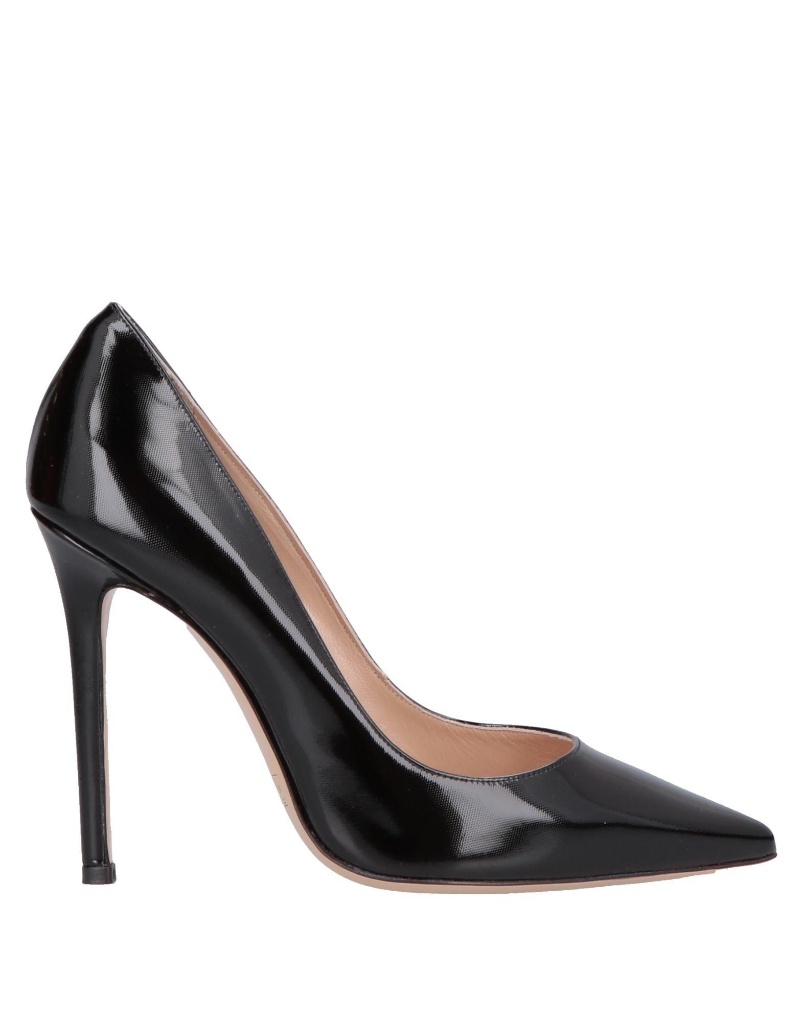 Fratelli Rossetti Leather Pump in Black - Lyst