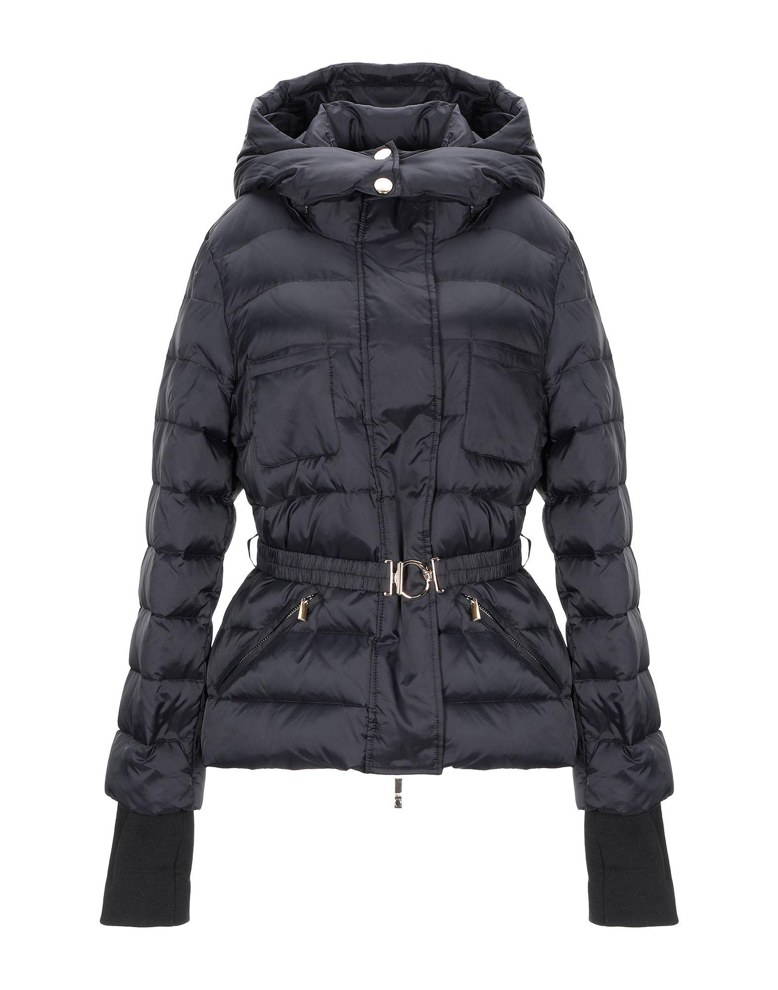 Class Roberto Cavalli Synthetic Down Jacket in Black - Lyst
