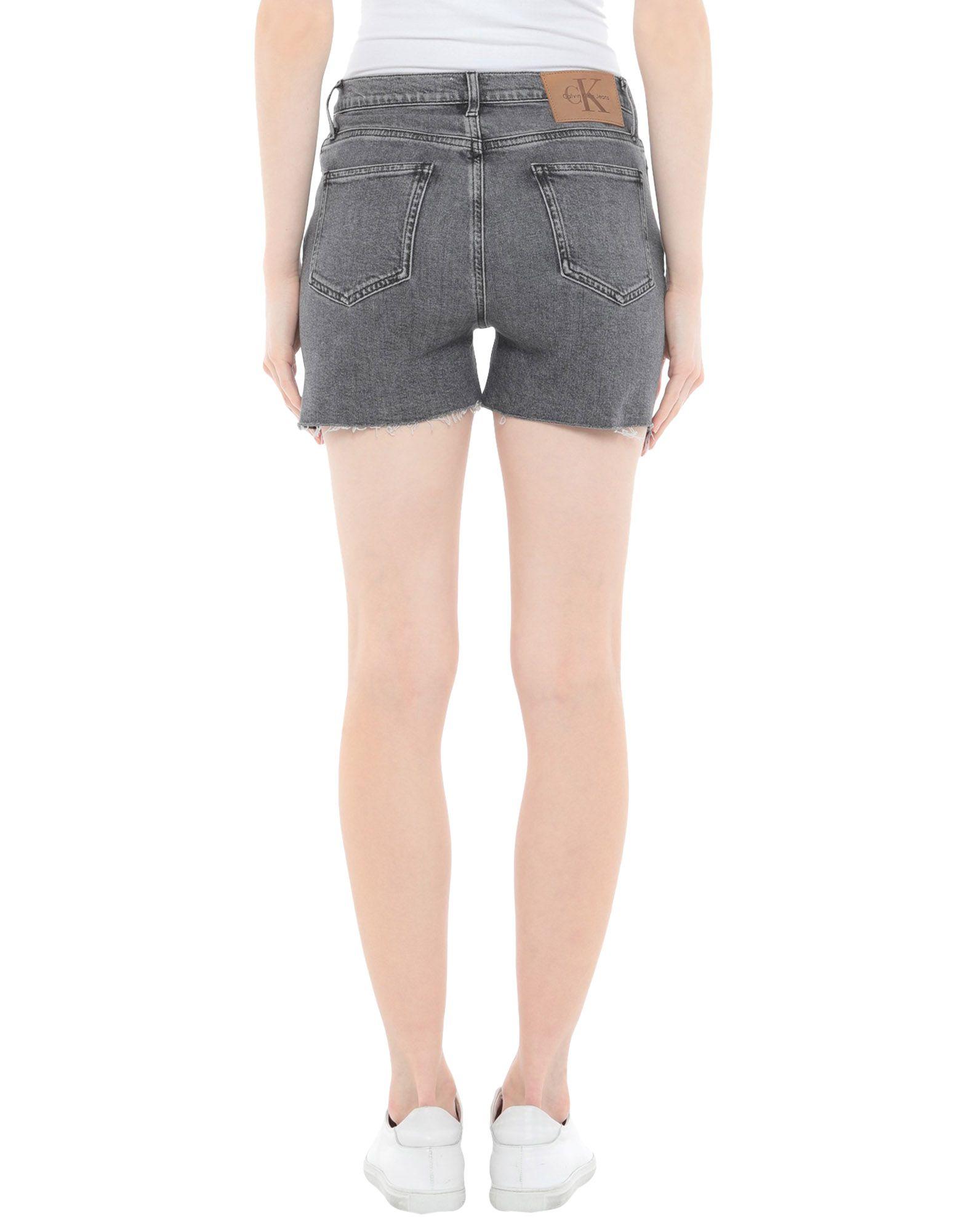 Calvin Klein Denim Shorts in Gray Lyst