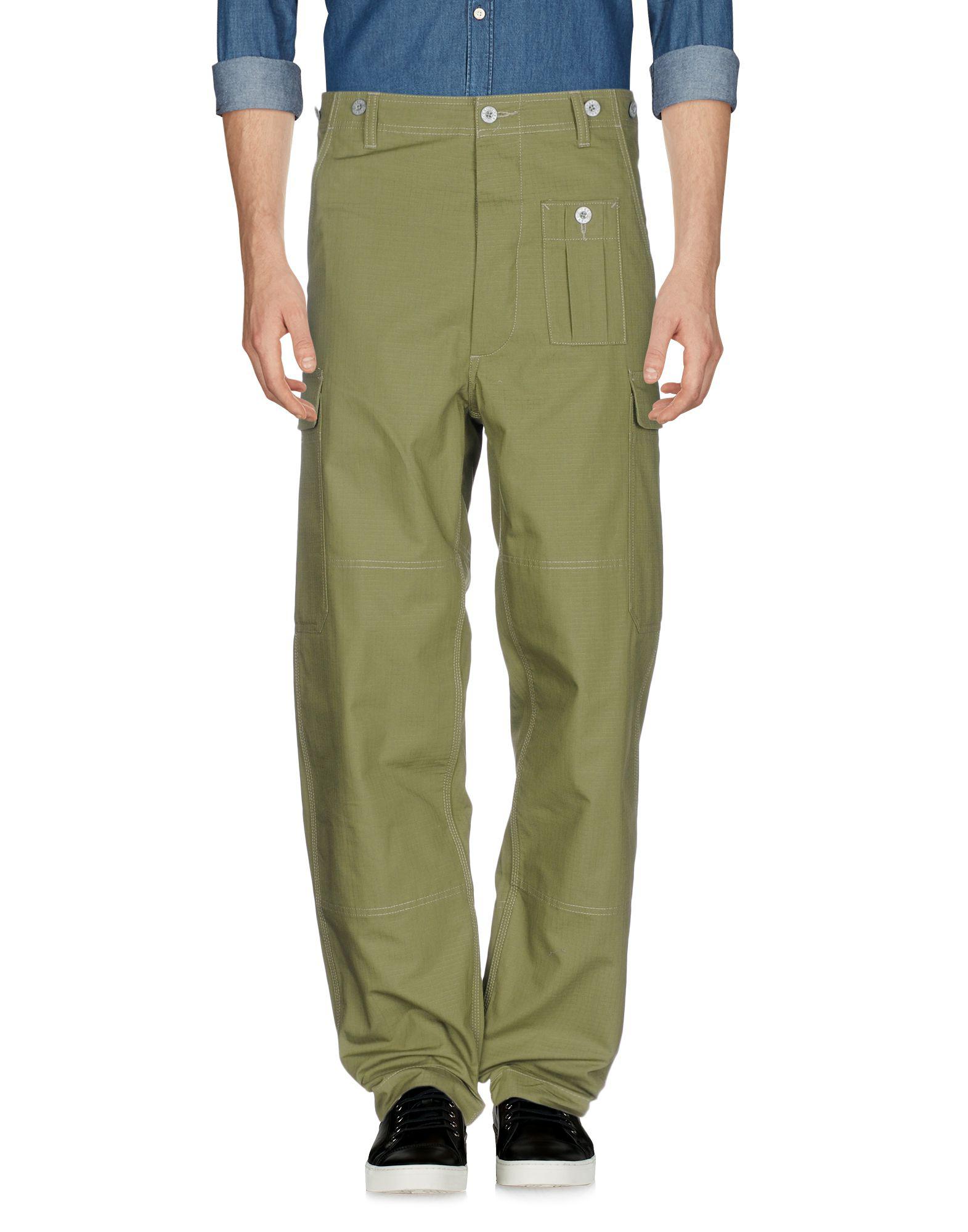 Lyst - Nigel Cabourn Casual Pants in Green for Men