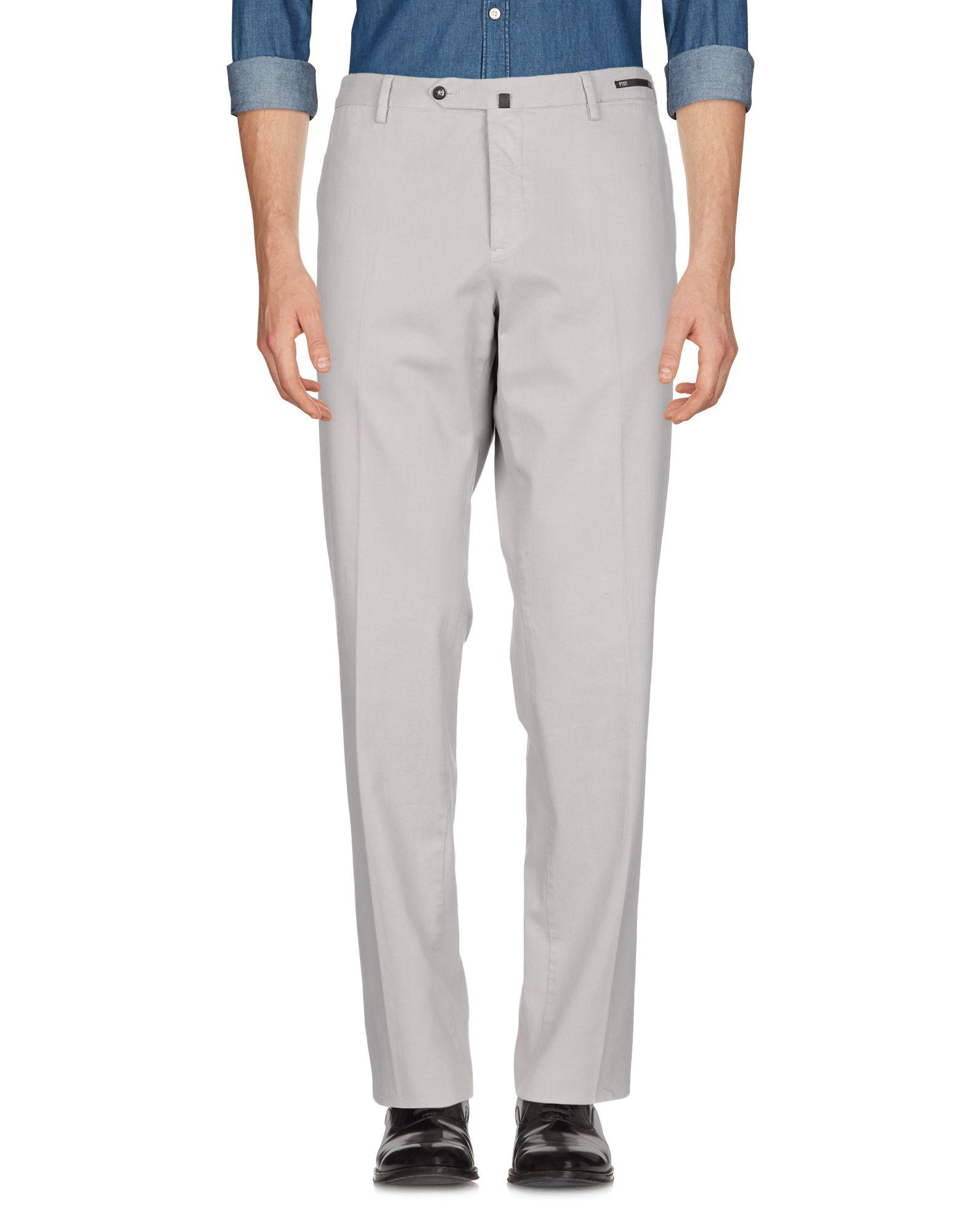 PT01 Casual Trouser in Gray for Men - Lyst
