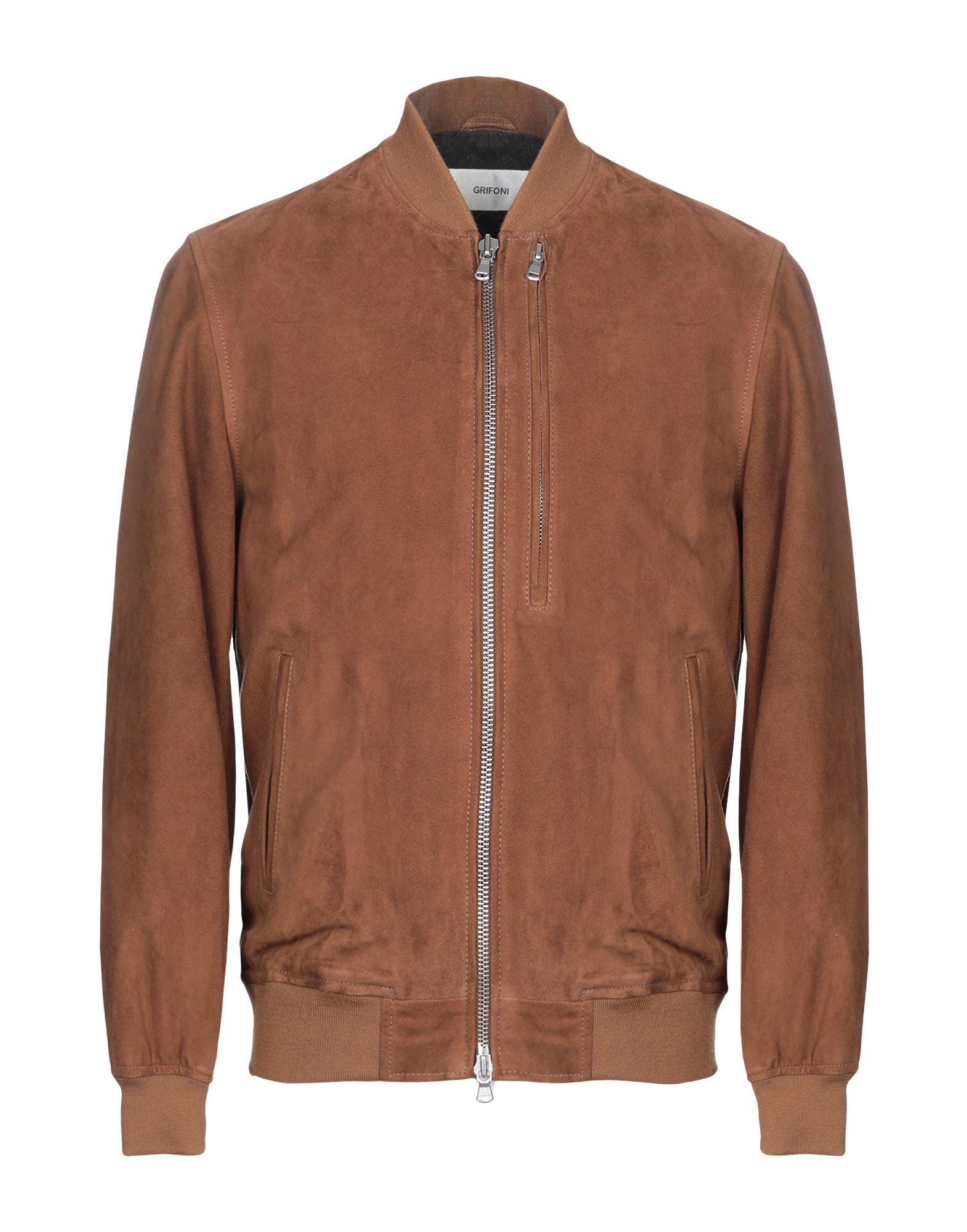 Lyst - Mauro Grifoni Jacket in Brown for Men