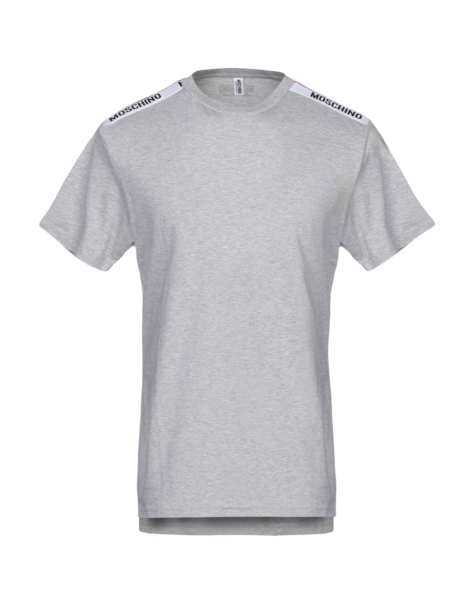 Moschino Cotton Undershirt in Grey (Gray) for Men Lyst