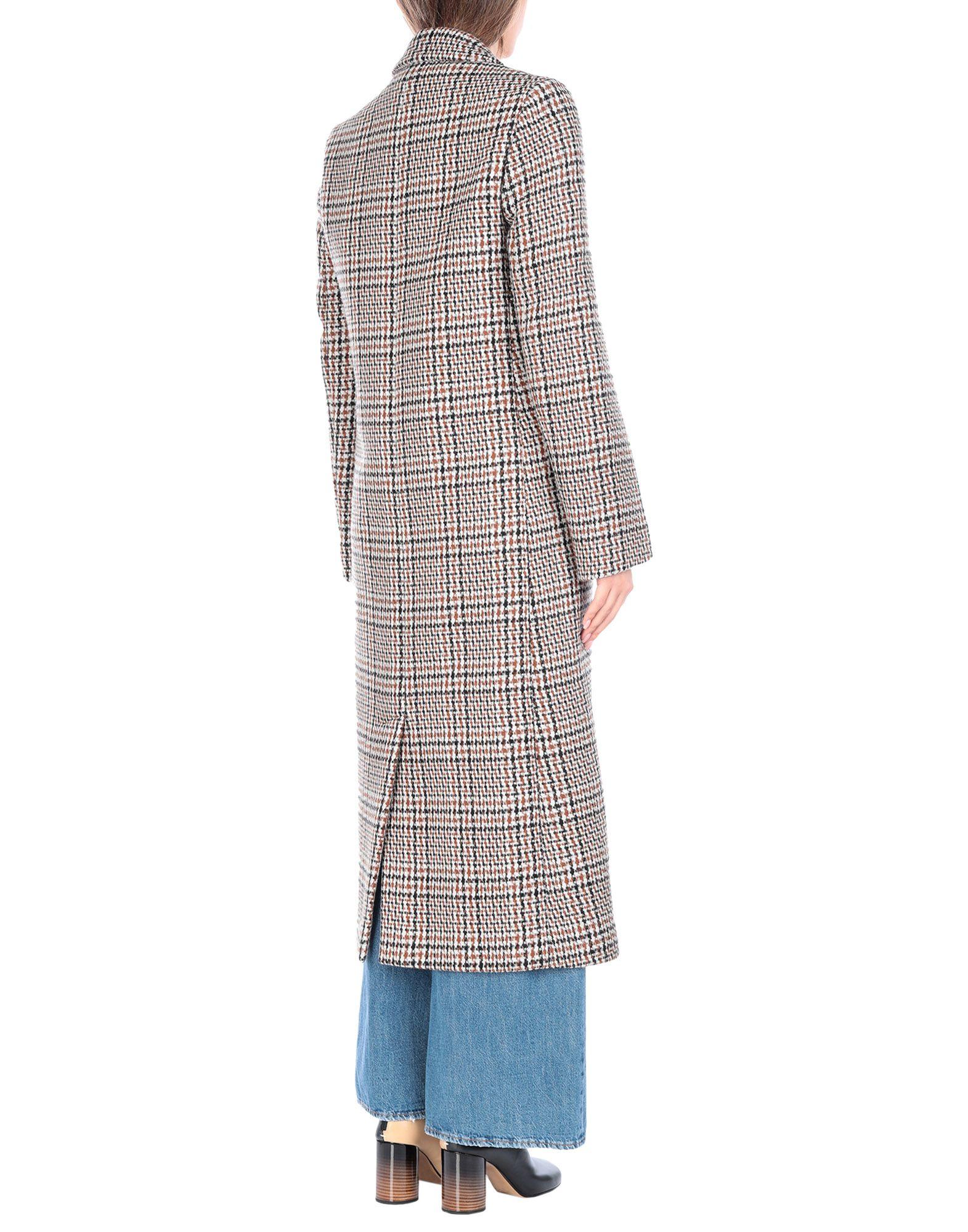 Jil Sander Coat in Brown - Lyst