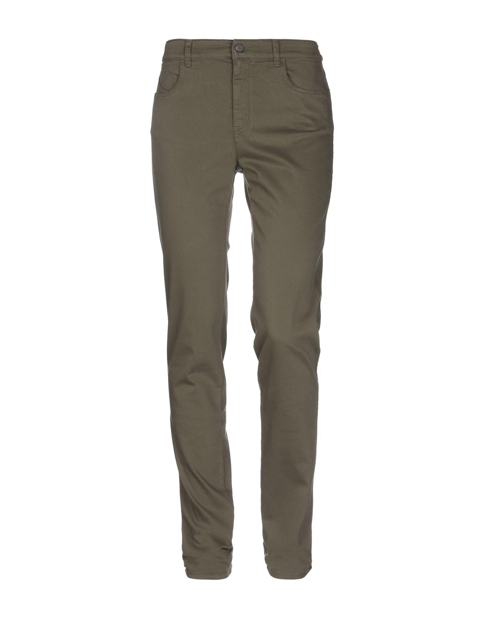 Armani Jeans Cotton Casual Trouser in Military Green (Green) - Lyst