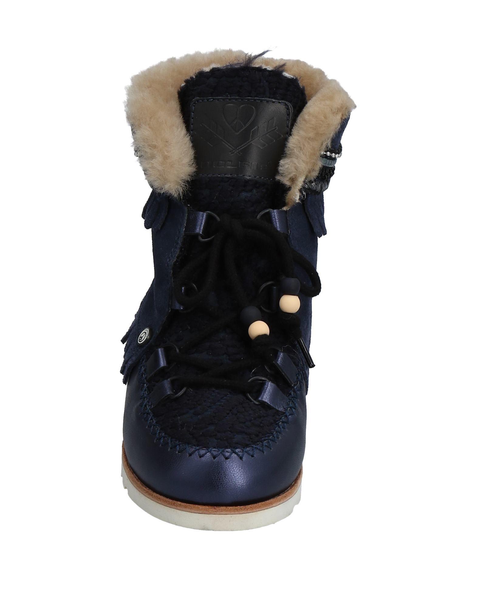 Dolfie Ankle Boots in Blue Lyst