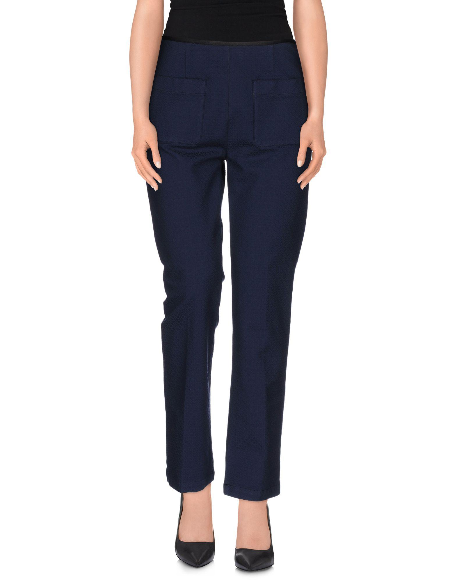 navy blue casual pants womens