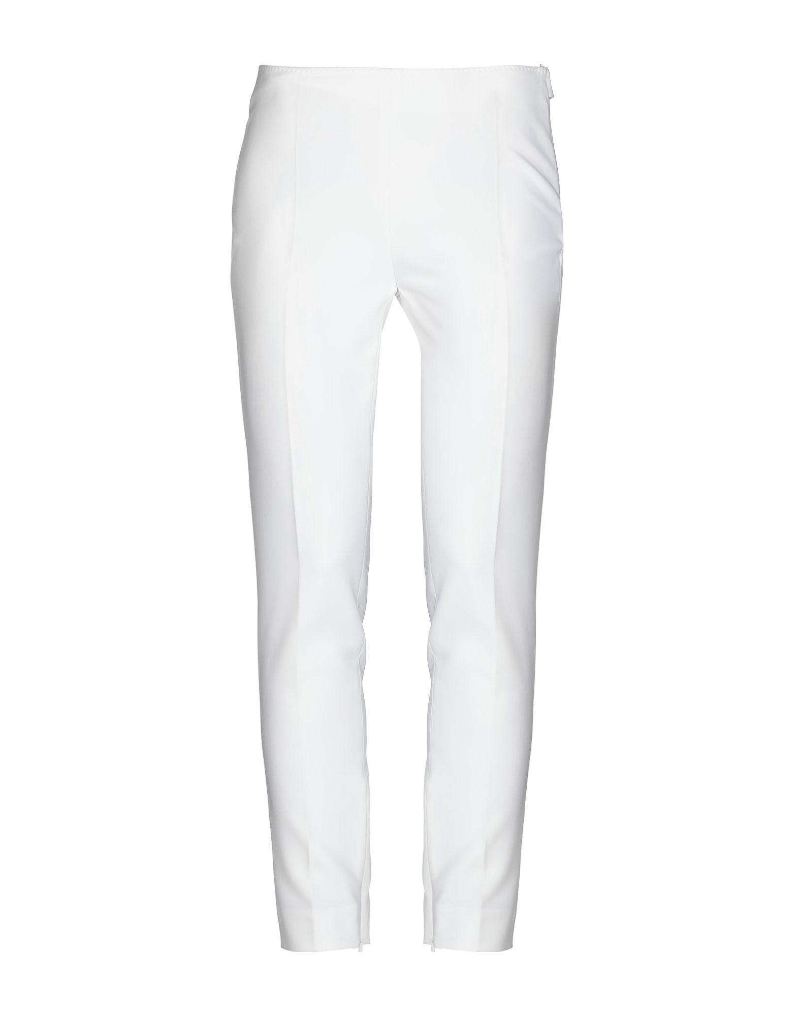 Moschino Synthetic Casual Pants in White - Lyst
