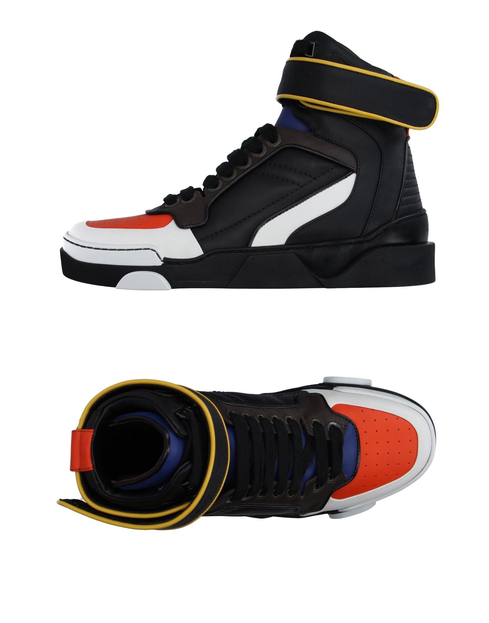 Lyst - Givenchy Leather High-top Sneakers in Black for Men