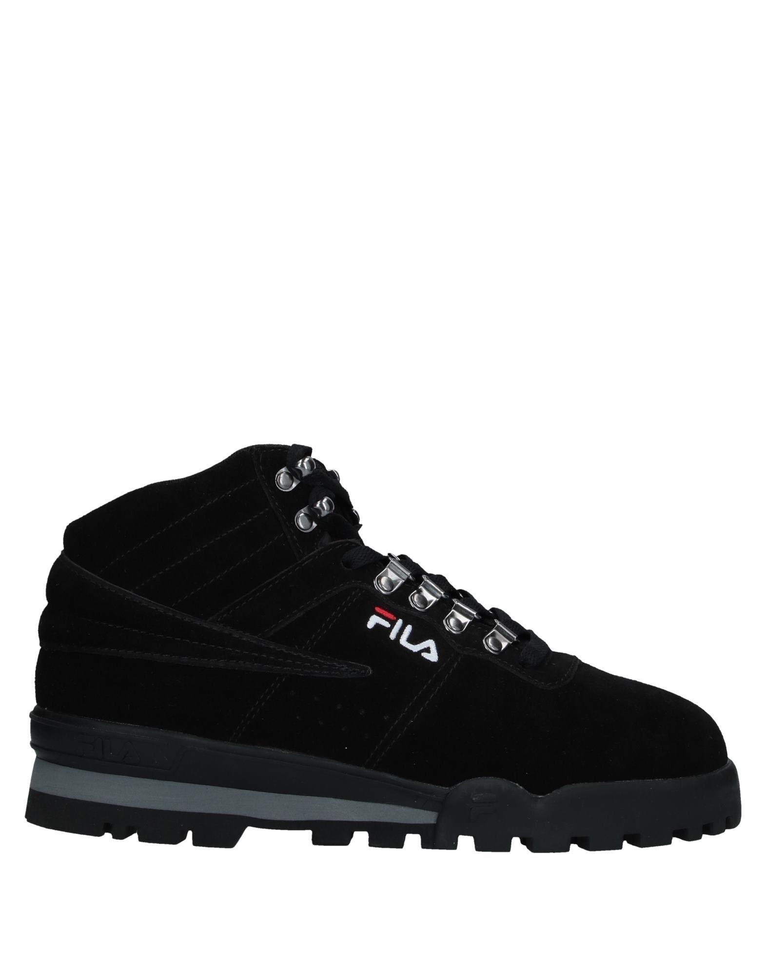 Fila Suede High-tops & Sneakers in Black for Men - Save 1% - Lyst