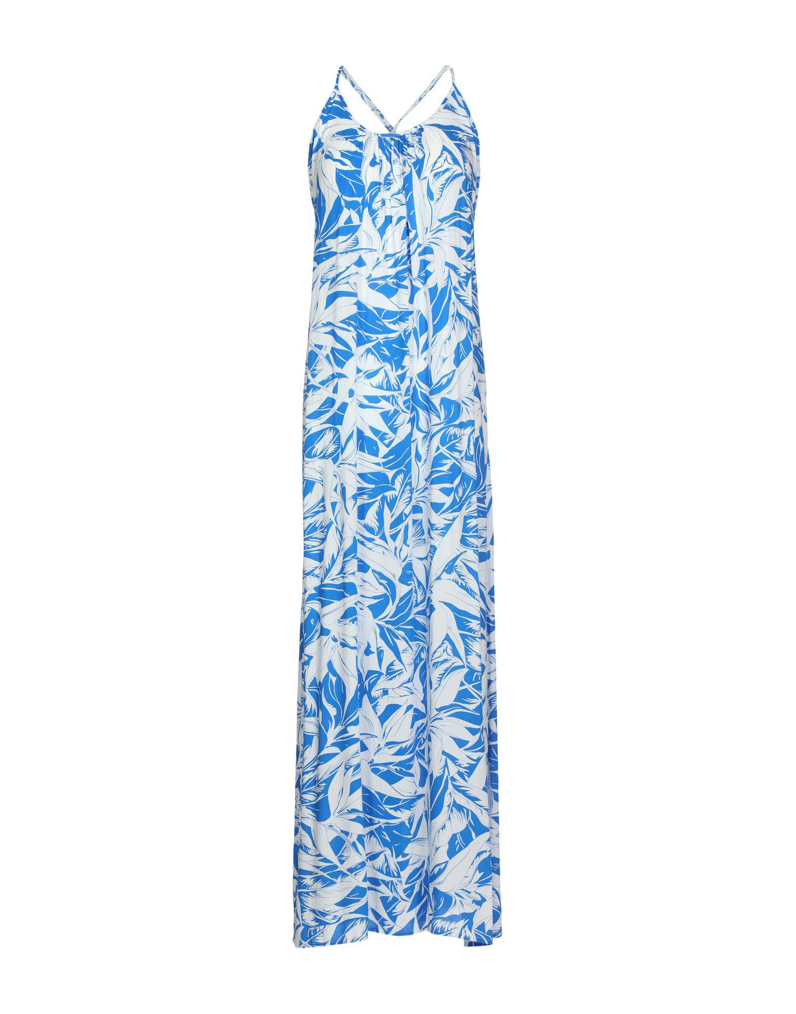 Melissa Odabash Synthetic Long Dress in Blue - Lyst